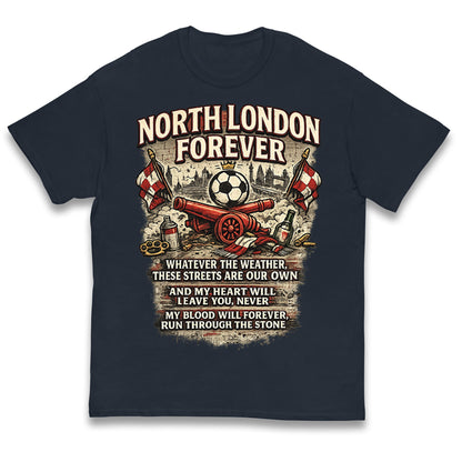 Arsenal North London Forever Kids T Shirt