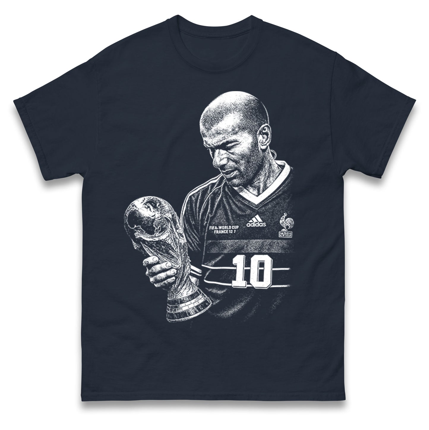 Zidane France Footballer T Shirt