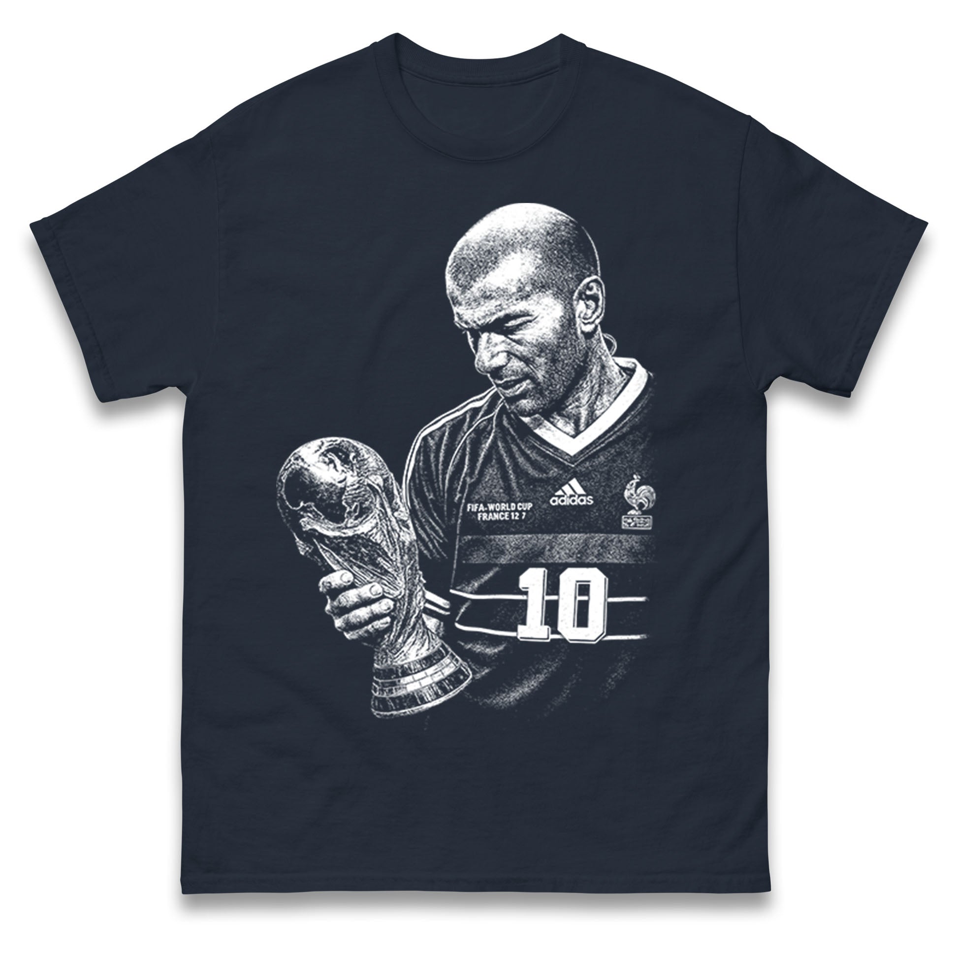 Zidane France Footballer T Shirt