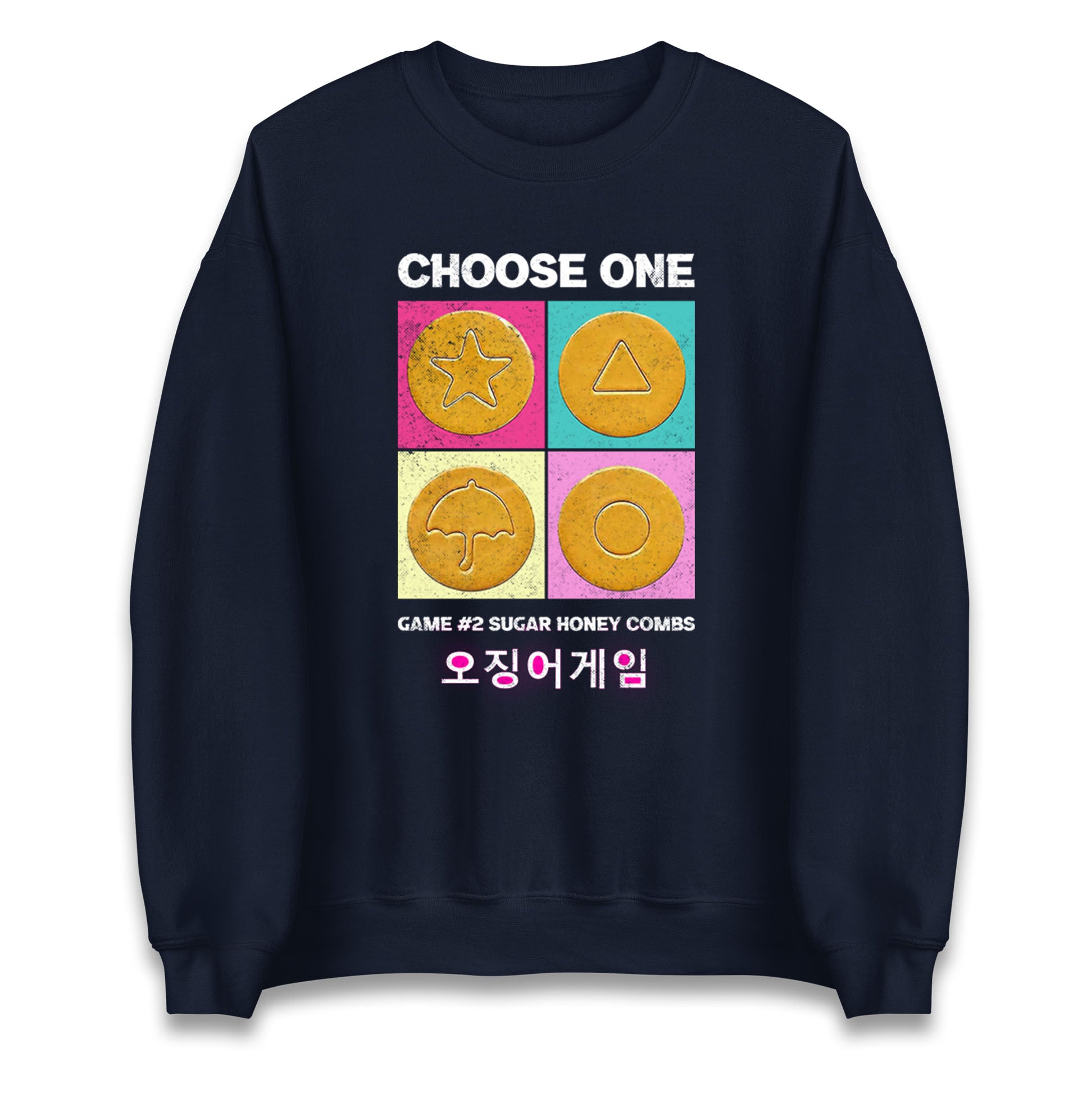 Squid Game Sugar Honey Comb's Cookie's Sweatshirt