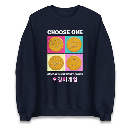 Squid Game Sugar Honey Comb's Cookie's Sweatshirt
