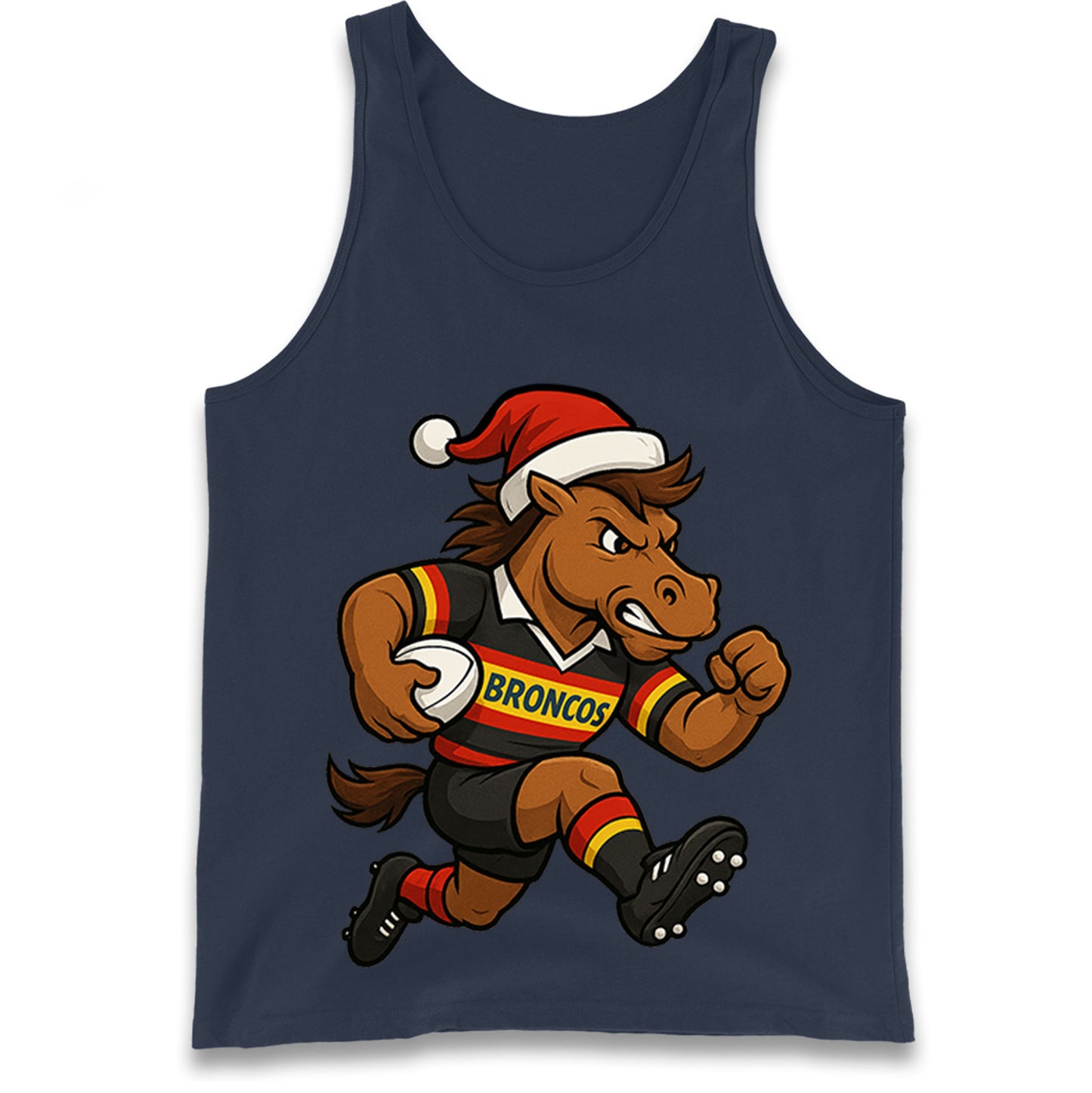 London Broncos Christmas Tank Top