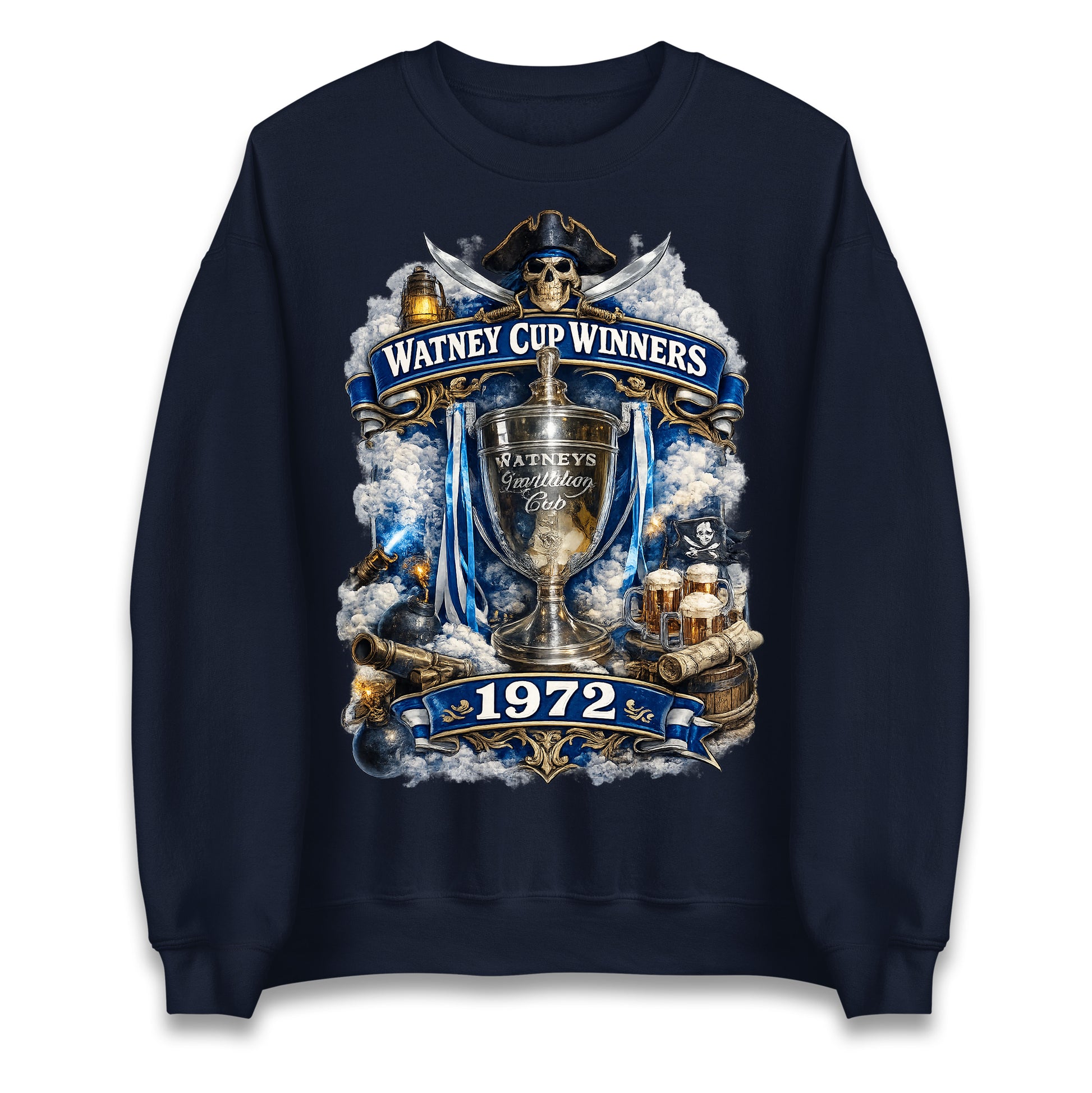 Retro Bristol Rovers Football Jumper