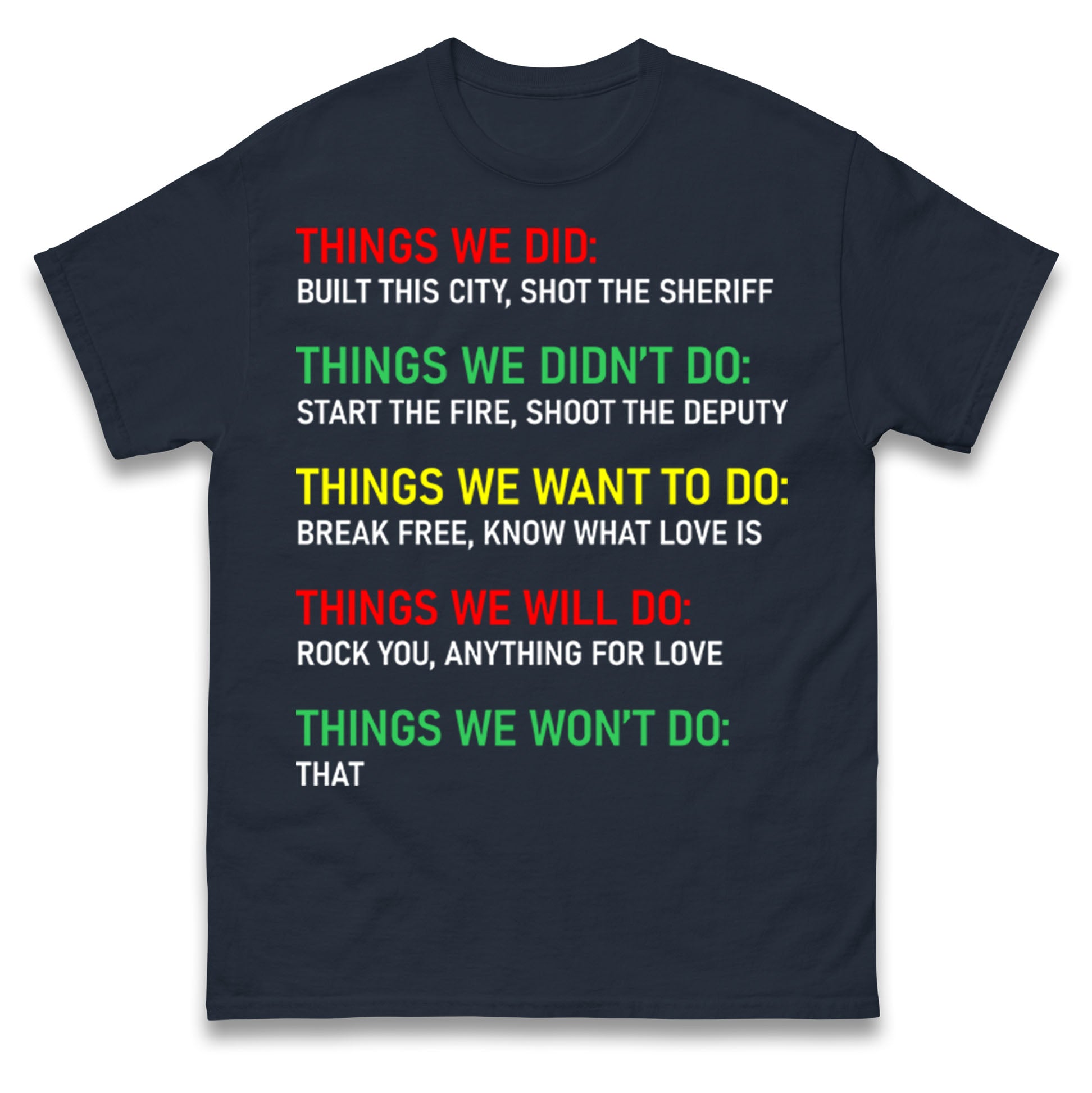 Bob Marley Music T Shirt 