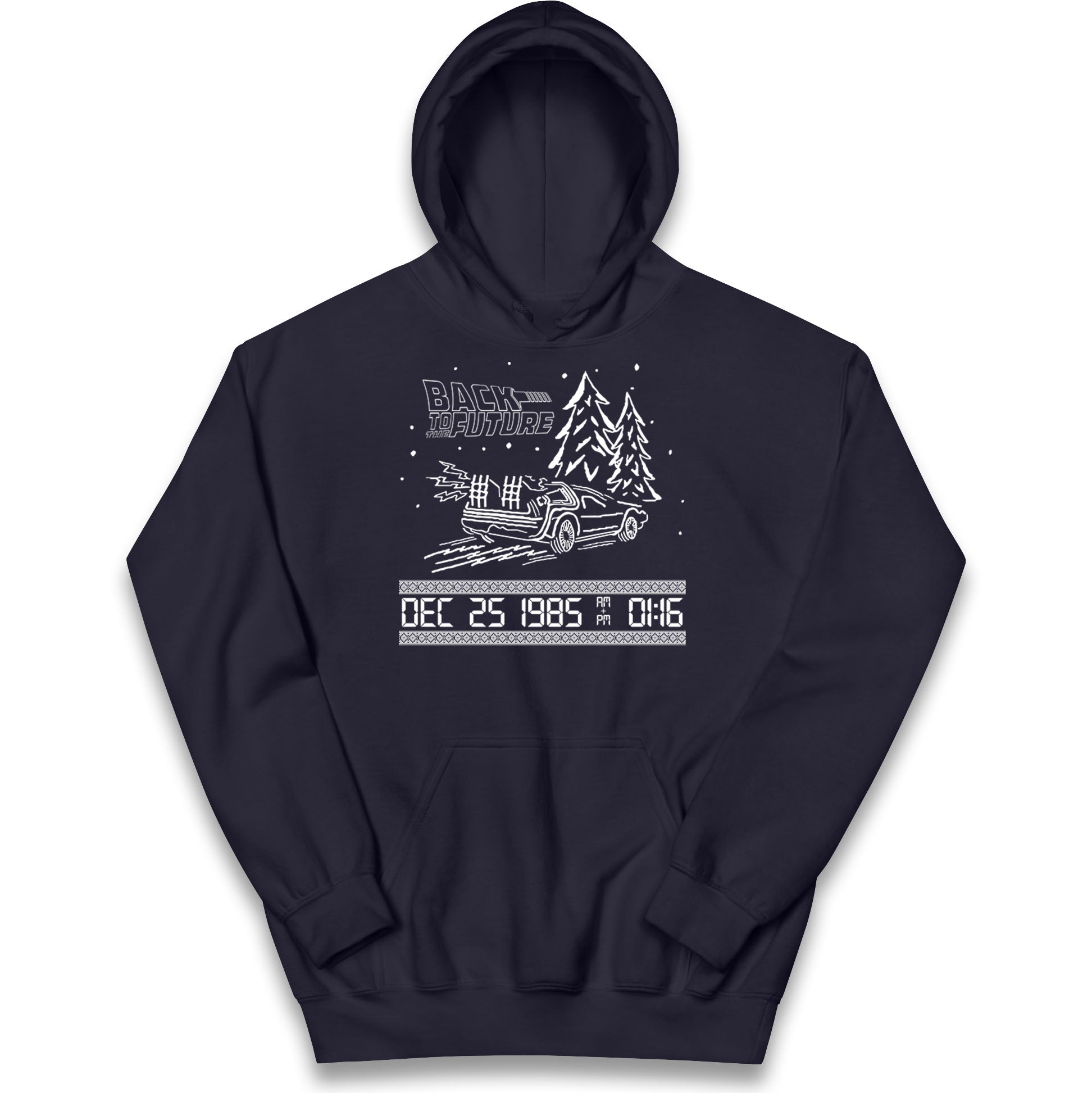 Dec 25 1985 Christmas Kids Hoodie