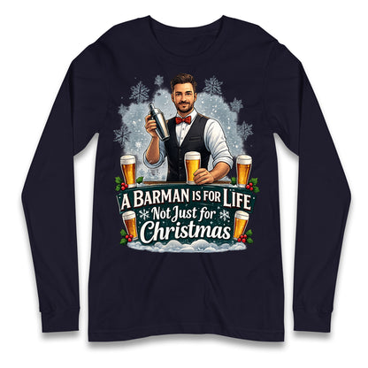 Barman Christmas Longsleeve T Shirt