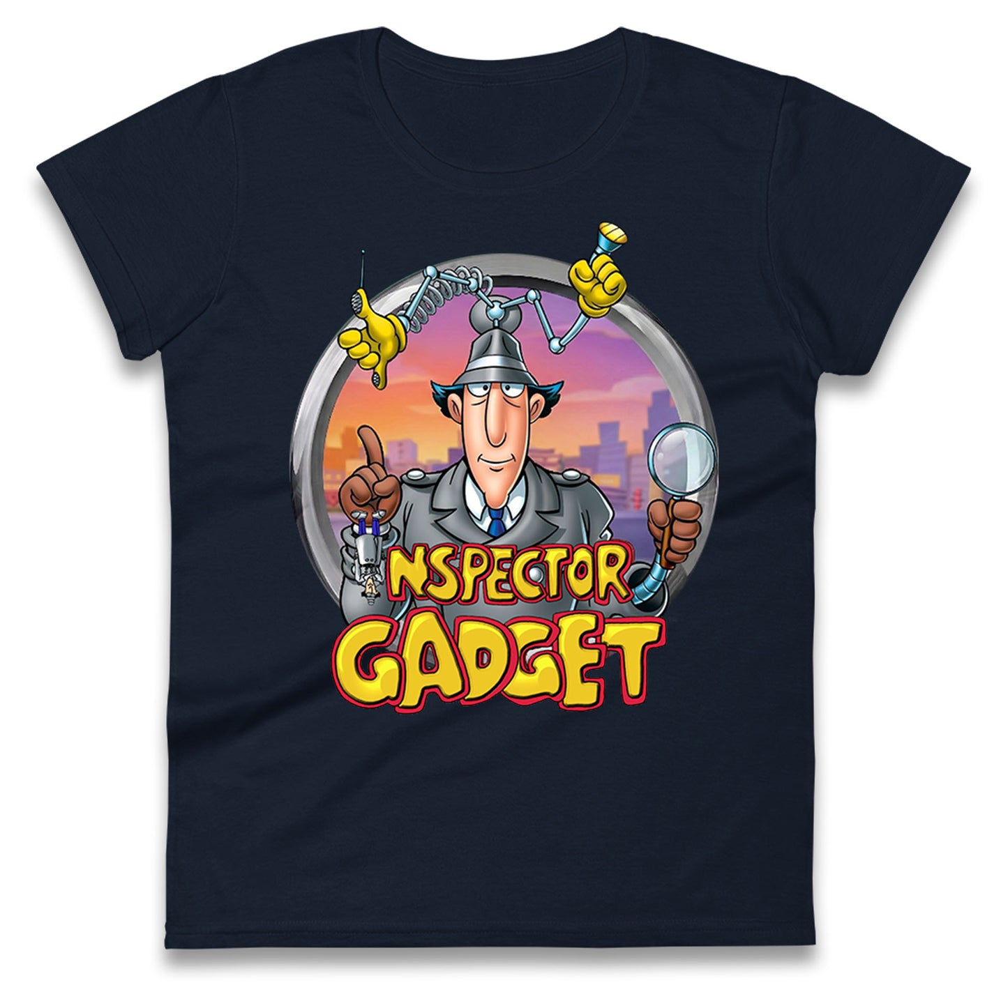 Go Go Gadget Legs Ladies T Shirt