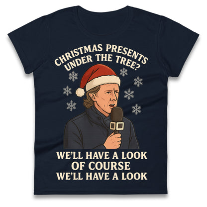 Steve McManaman Christmas Ladies T Shirt