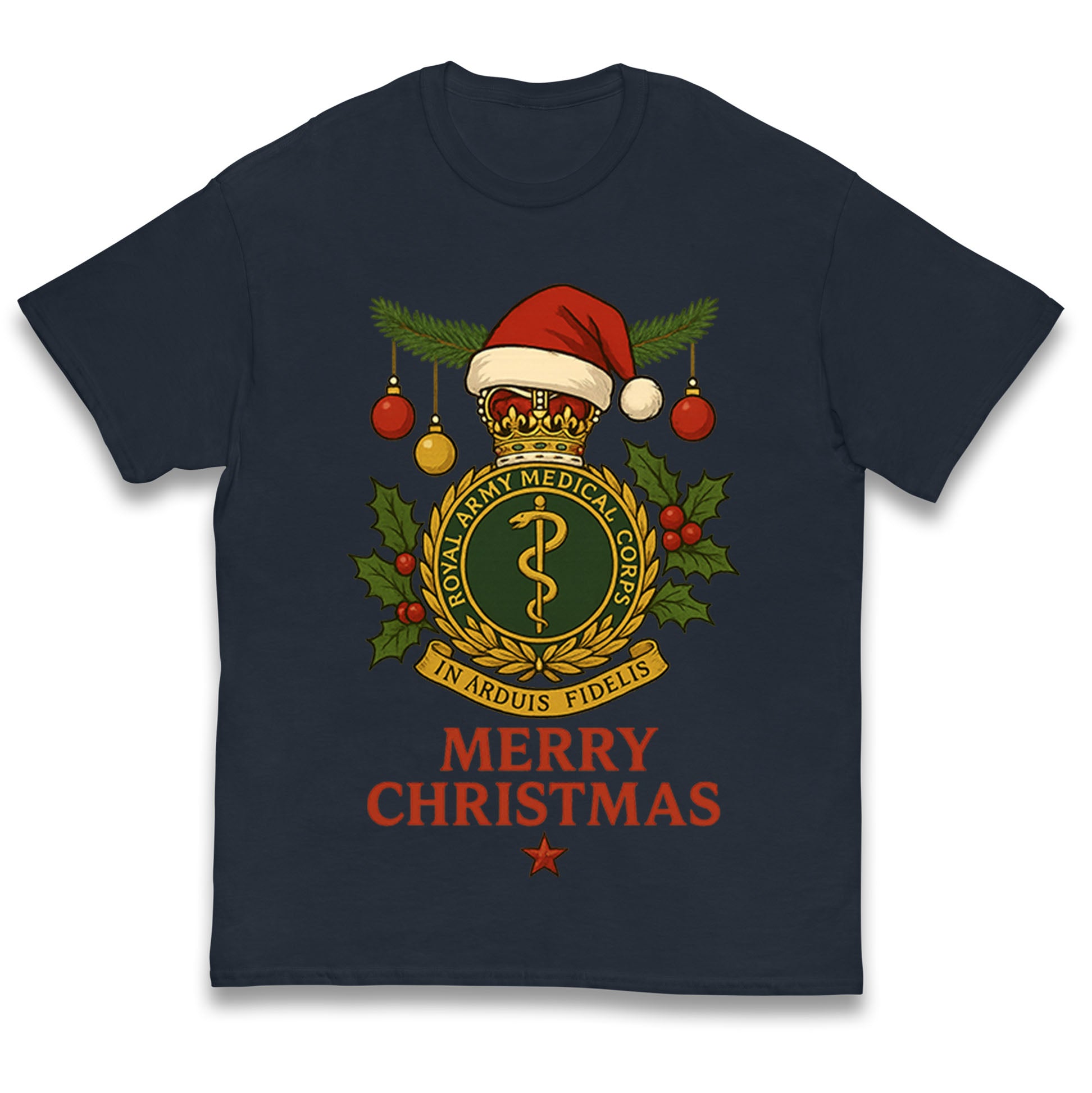 Royal Army Medical Corps Christmas Kids T Shirt
