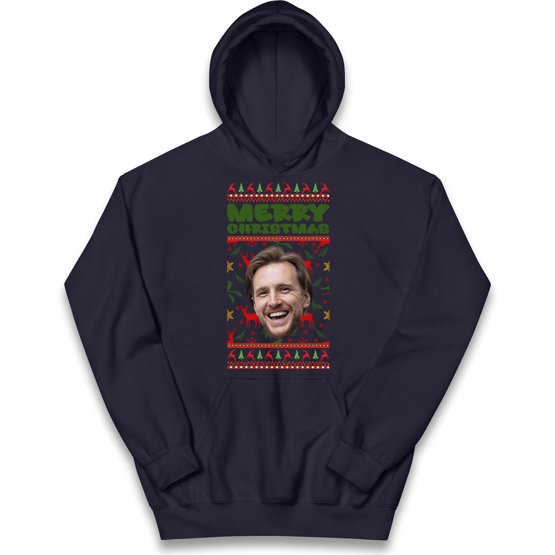 Personalise Merry Christmas Hoodie
