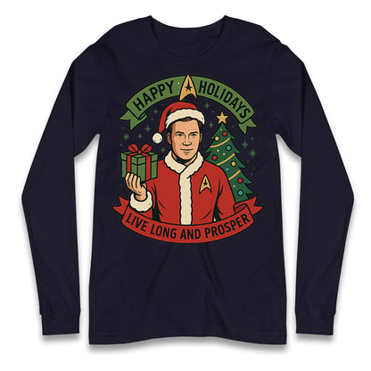 Star Trek Christmas Longsleeve T Shirt