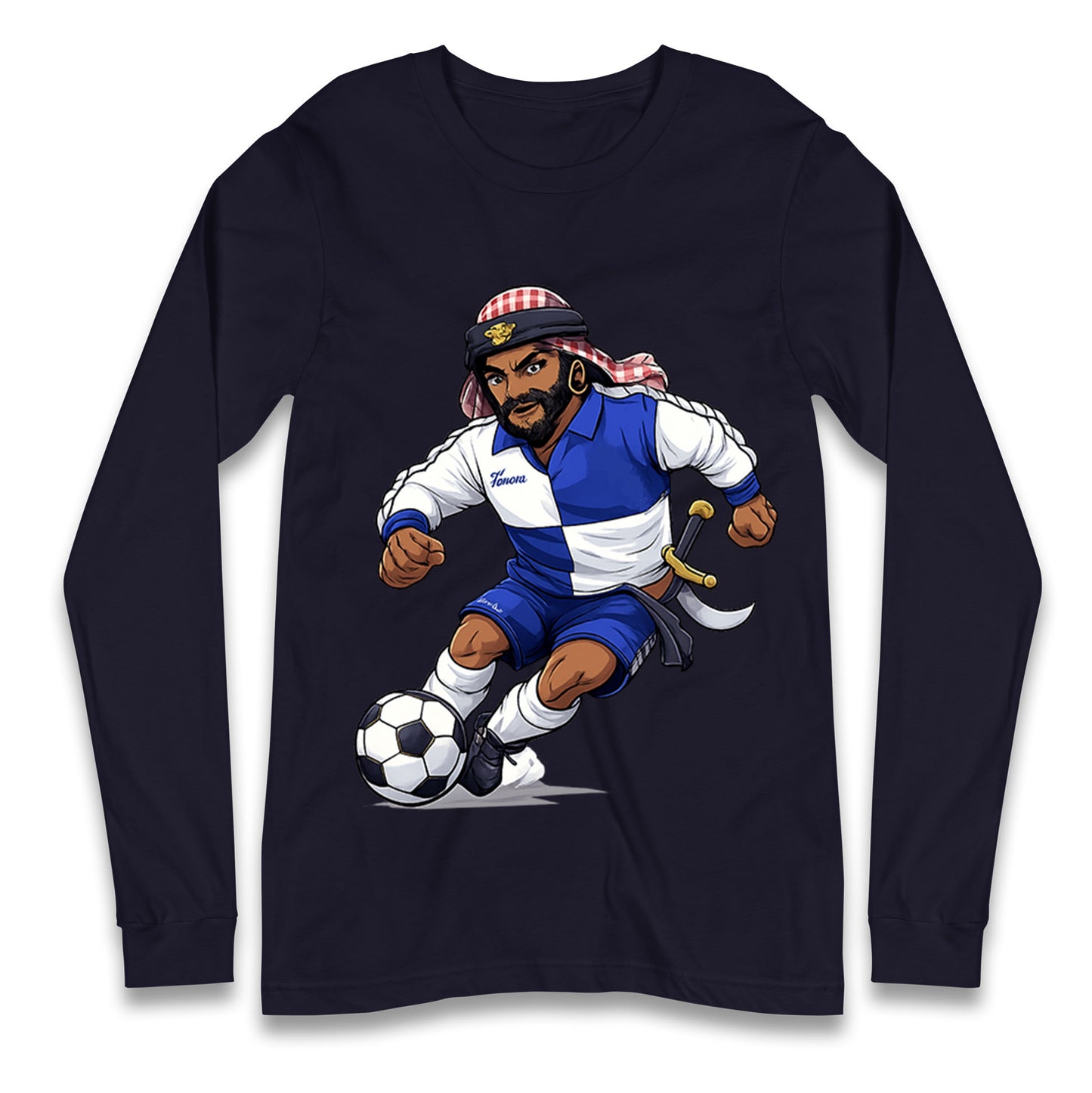 Rovers Retro Football Longsleeve T Shirt 