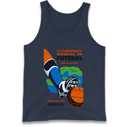 Brasil 1950 Retro World Cup Tank Top
