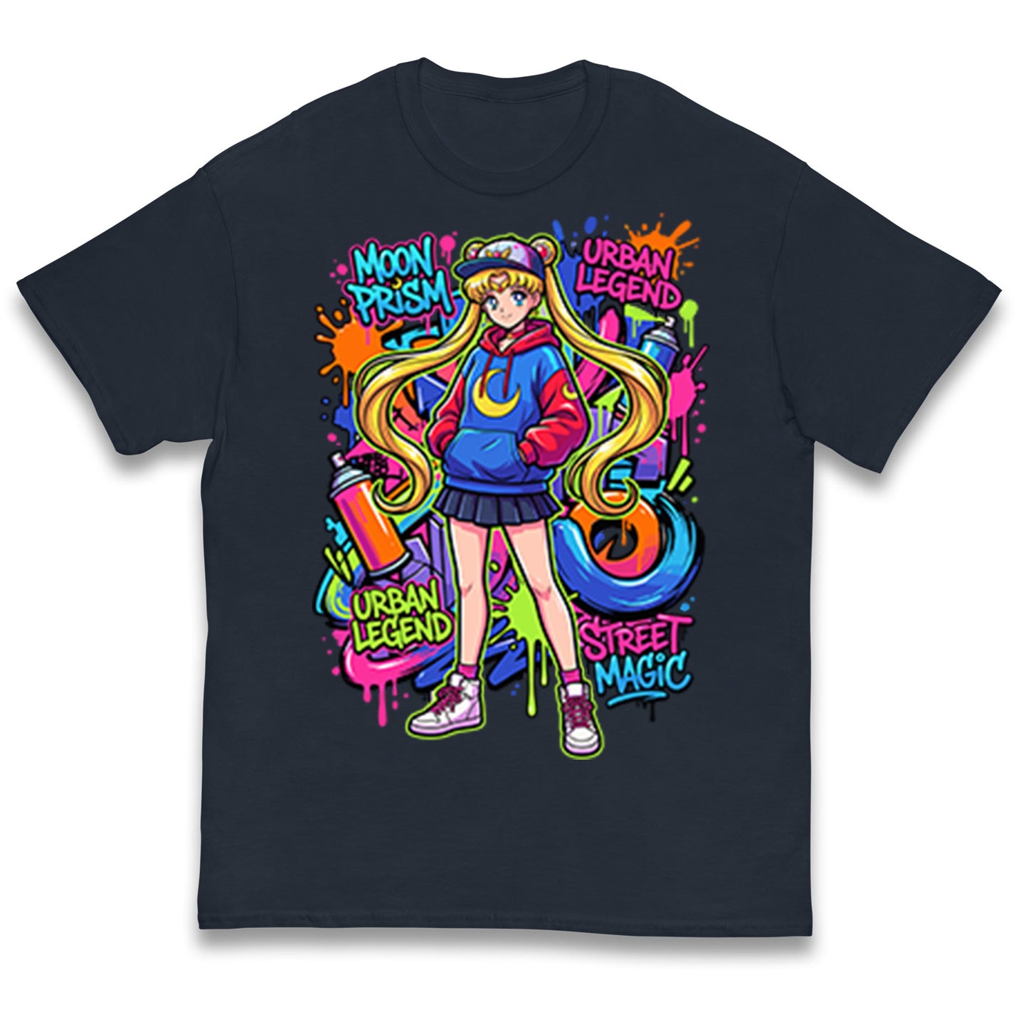 Moon Prism Power Kids T Shirt