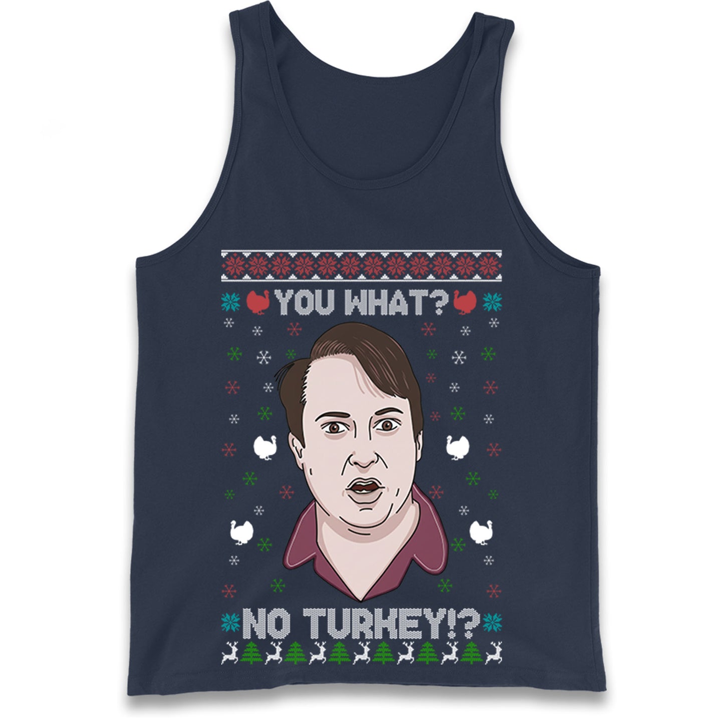 Peep Show Christmas Tank Top