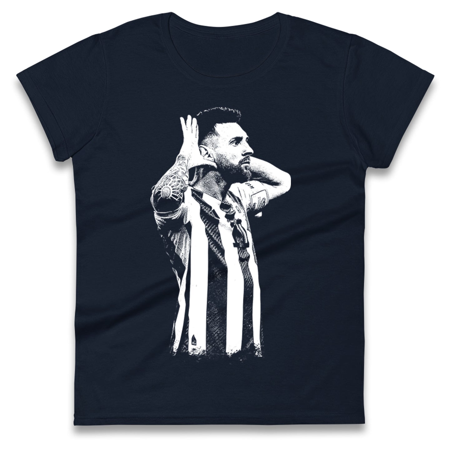 Messi Barcelona Ladies T Shirt