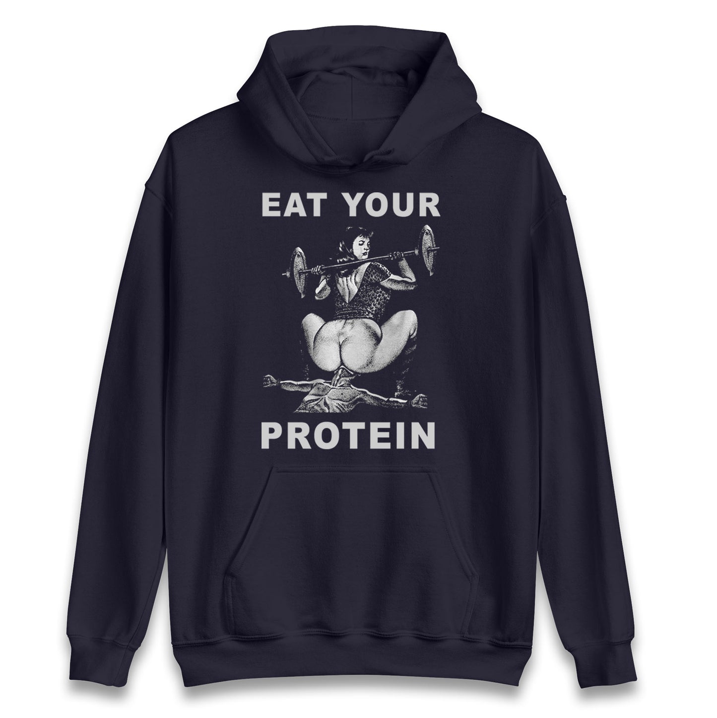 Breakfast Of Champions Eat Your Protein SarcasticHoodie
