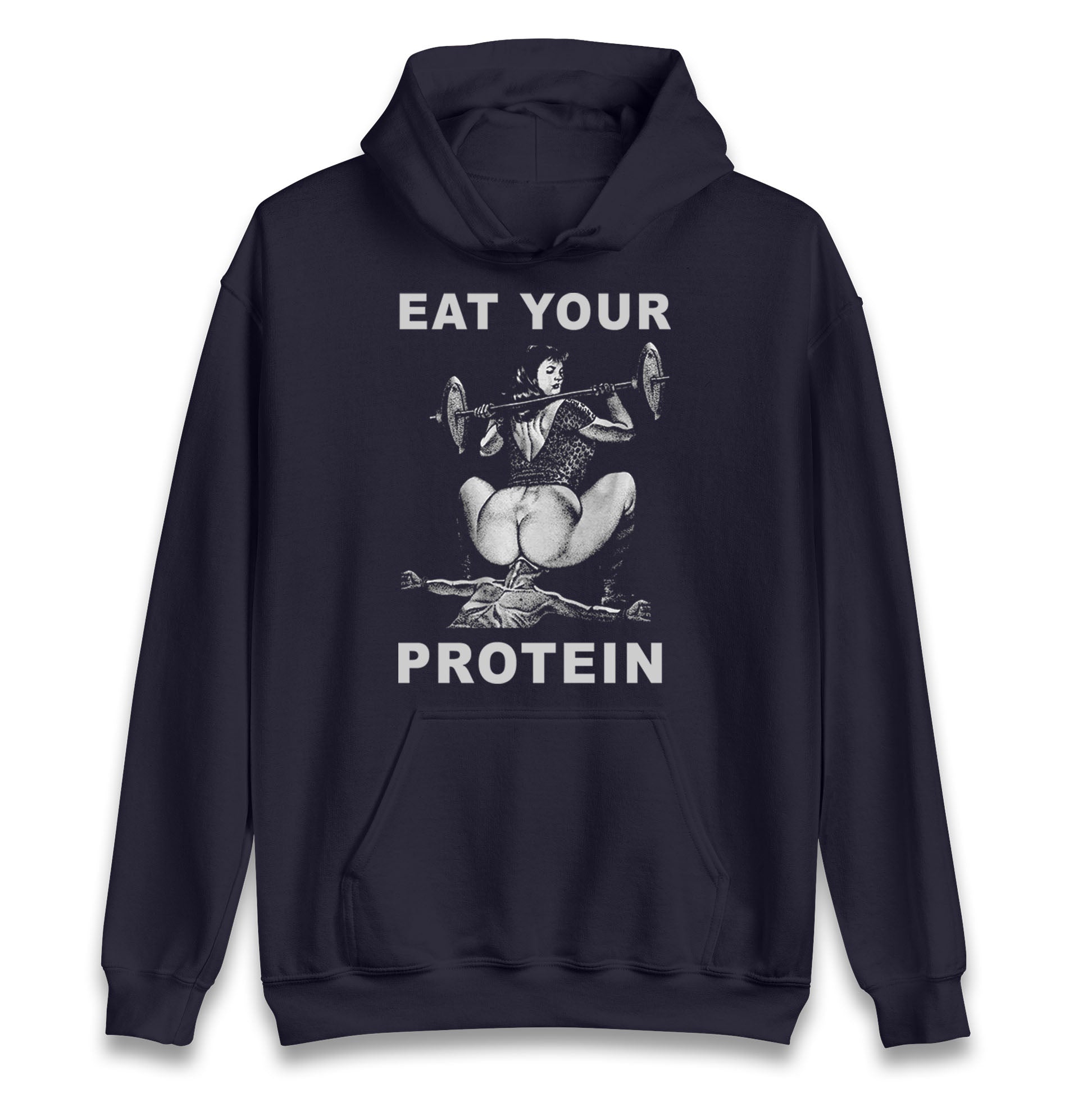 Breakfast Of Champions Eat Your Protein SarcasticHoodie