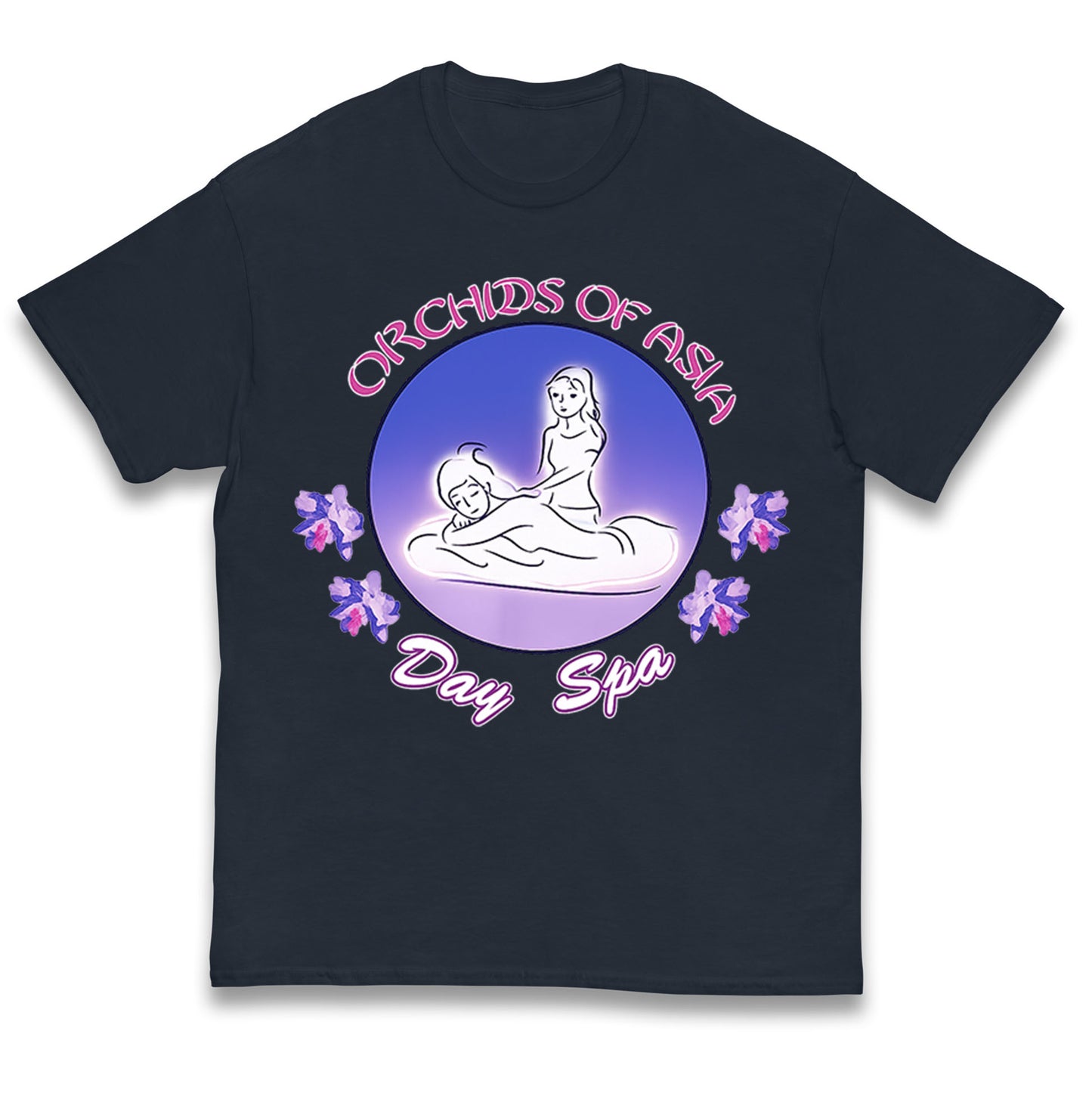 Orchids of Asia Day Spa Kids T Shirt