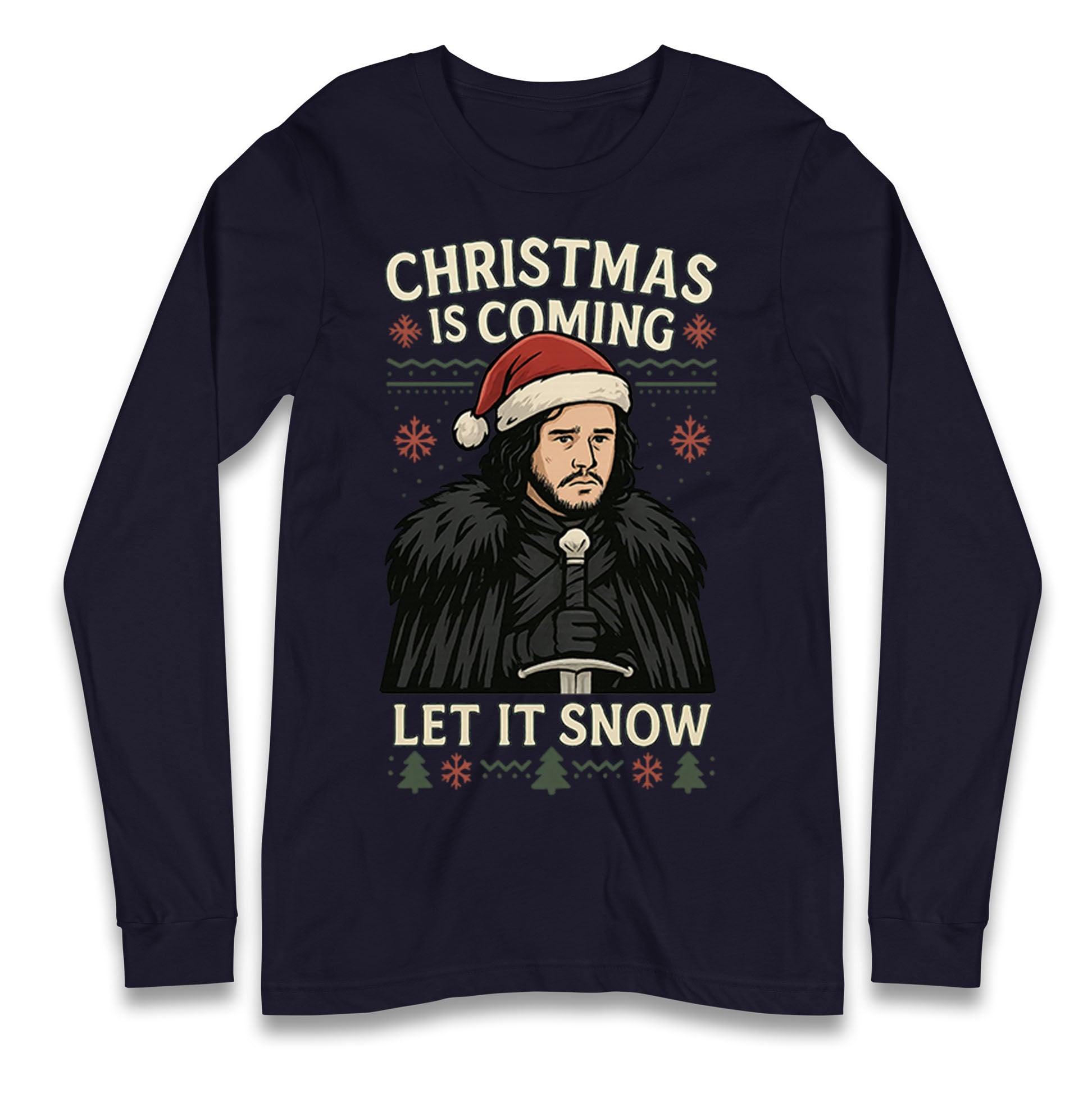 Game of Thrones Christmas Longsleeve T Shirt