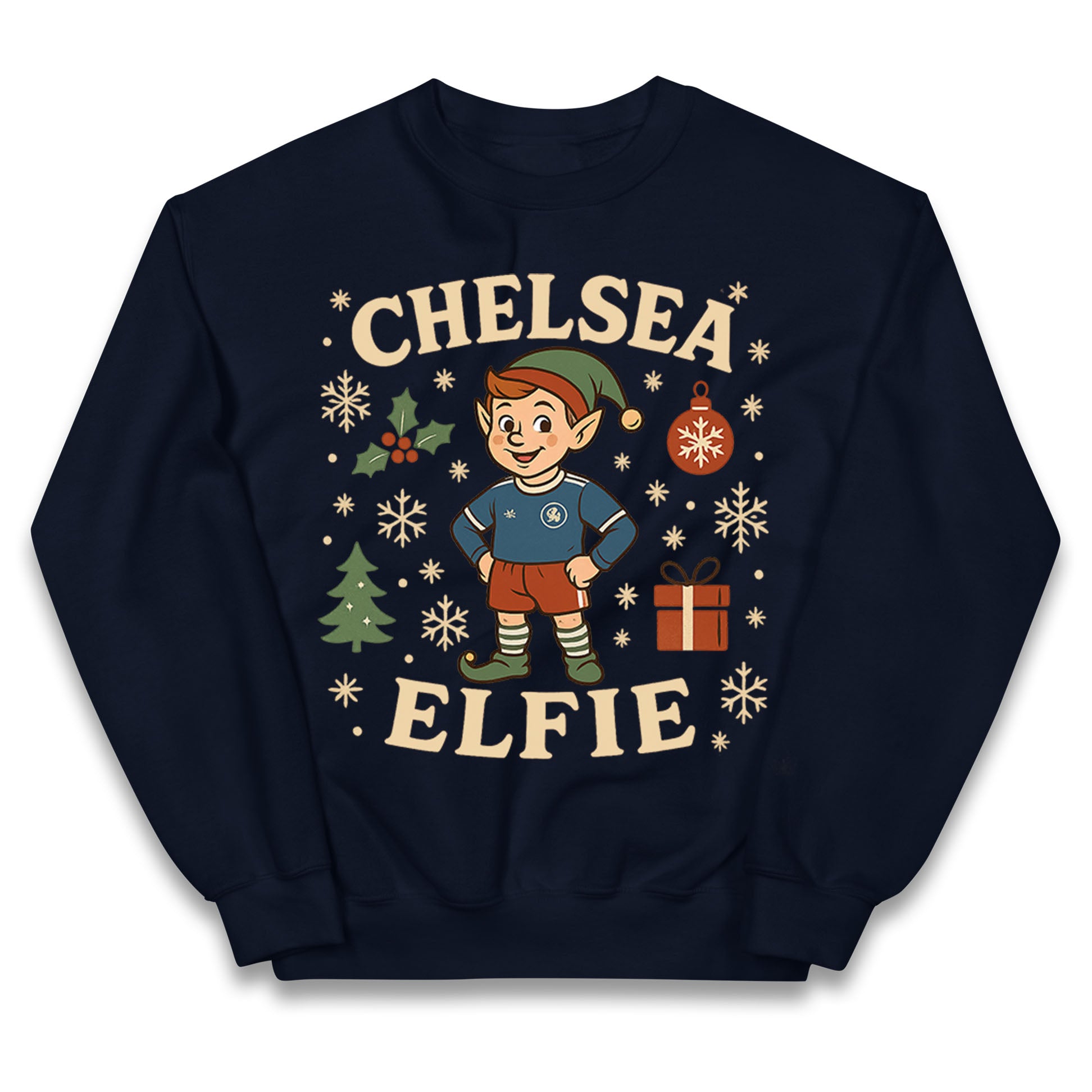 Chelsea FC Christmas Kids Jumper
