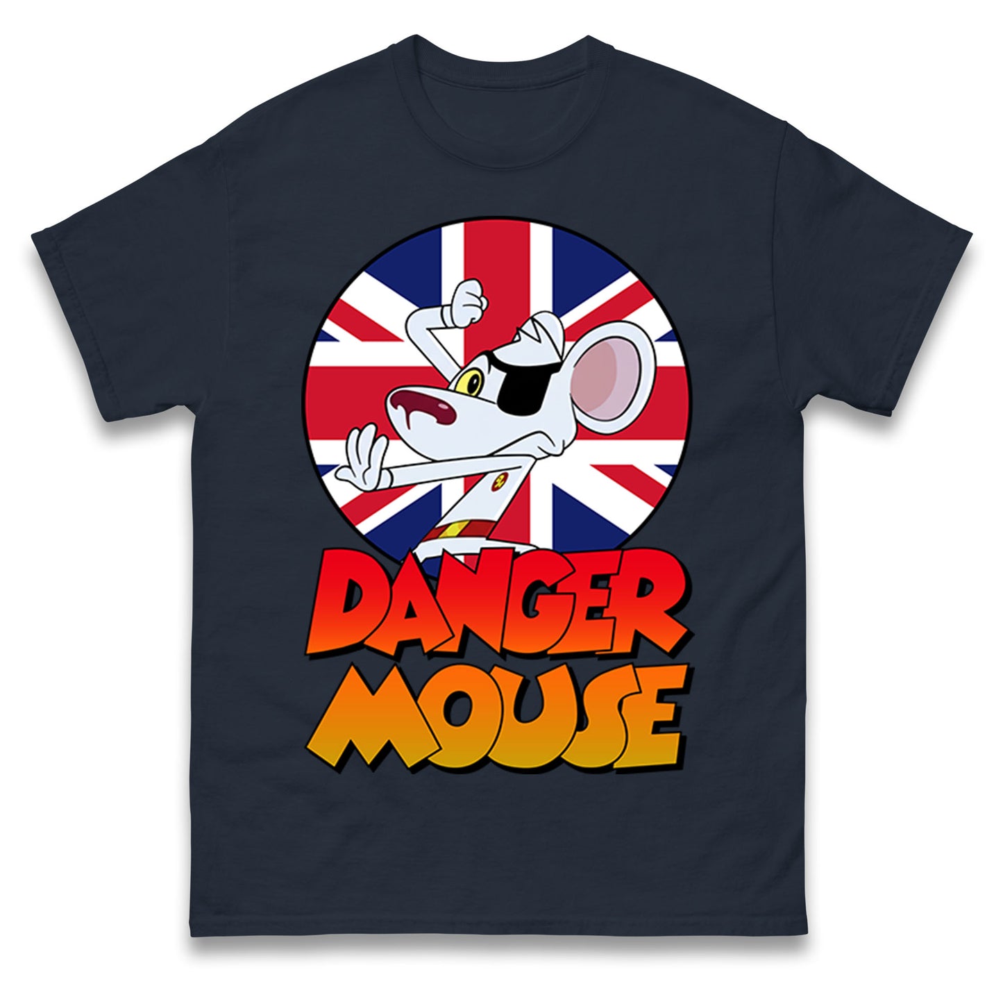 Danger Mouse Union Jack T Shirt