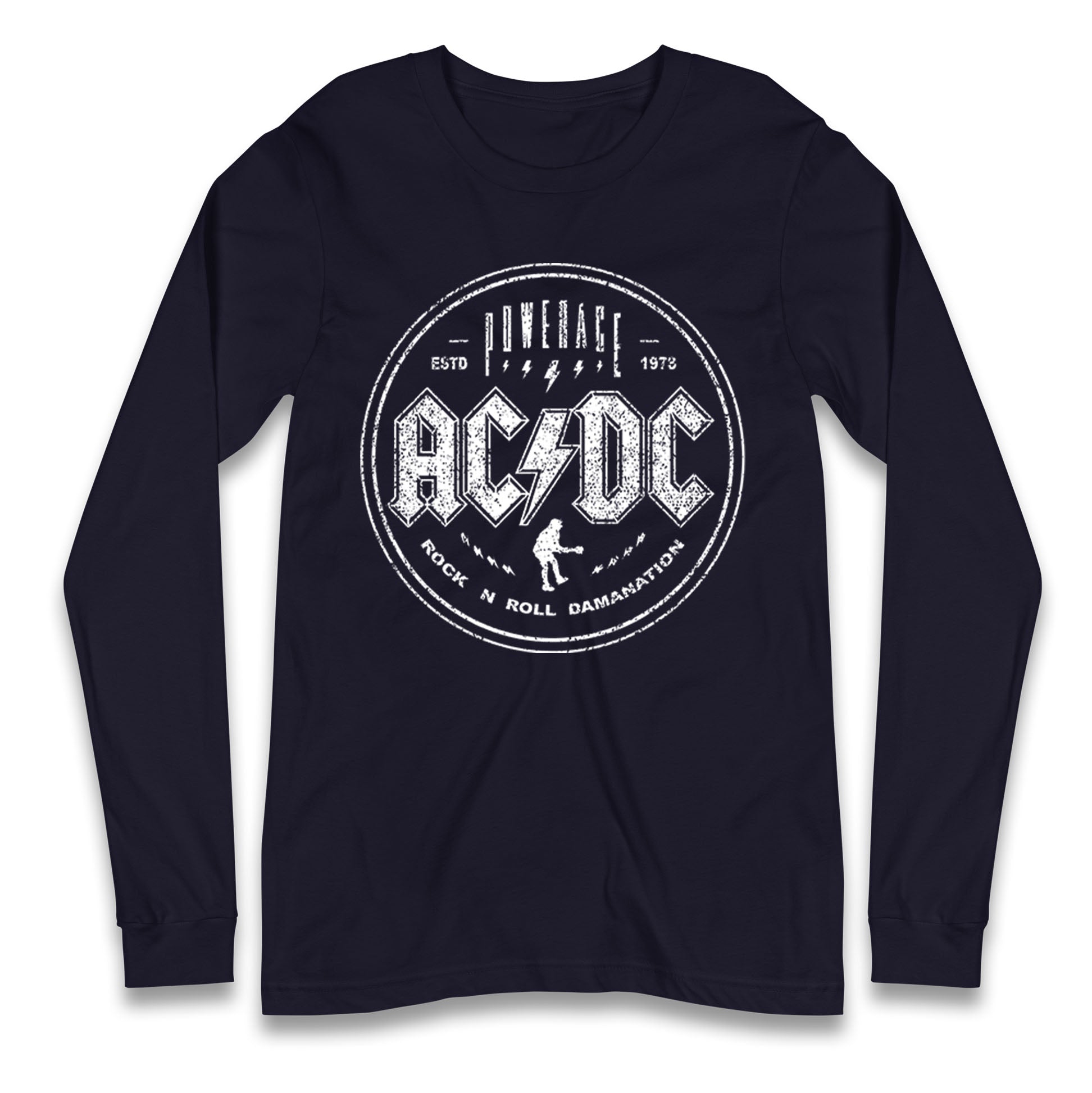 ACDC Rock N Roll Domination Longsleeve T Shirt