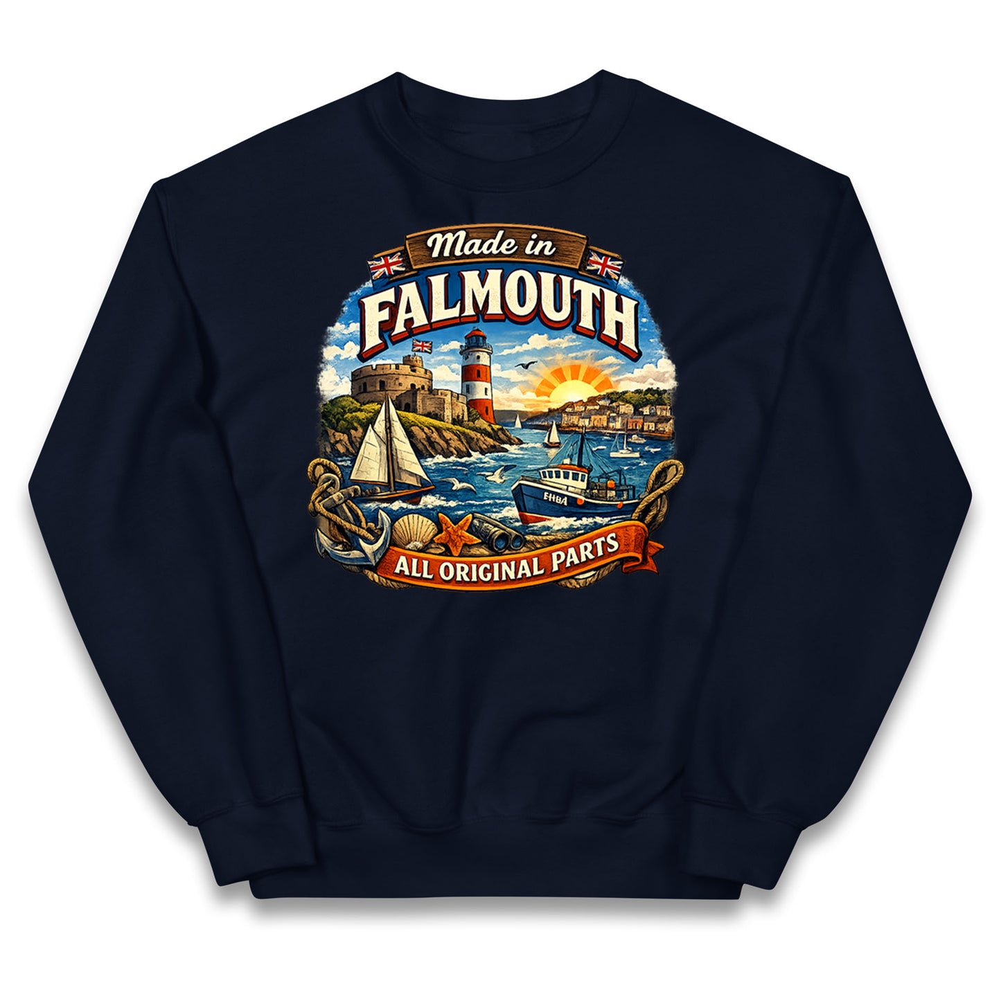 Made In Falmouth All Original Parts Kids Jumper