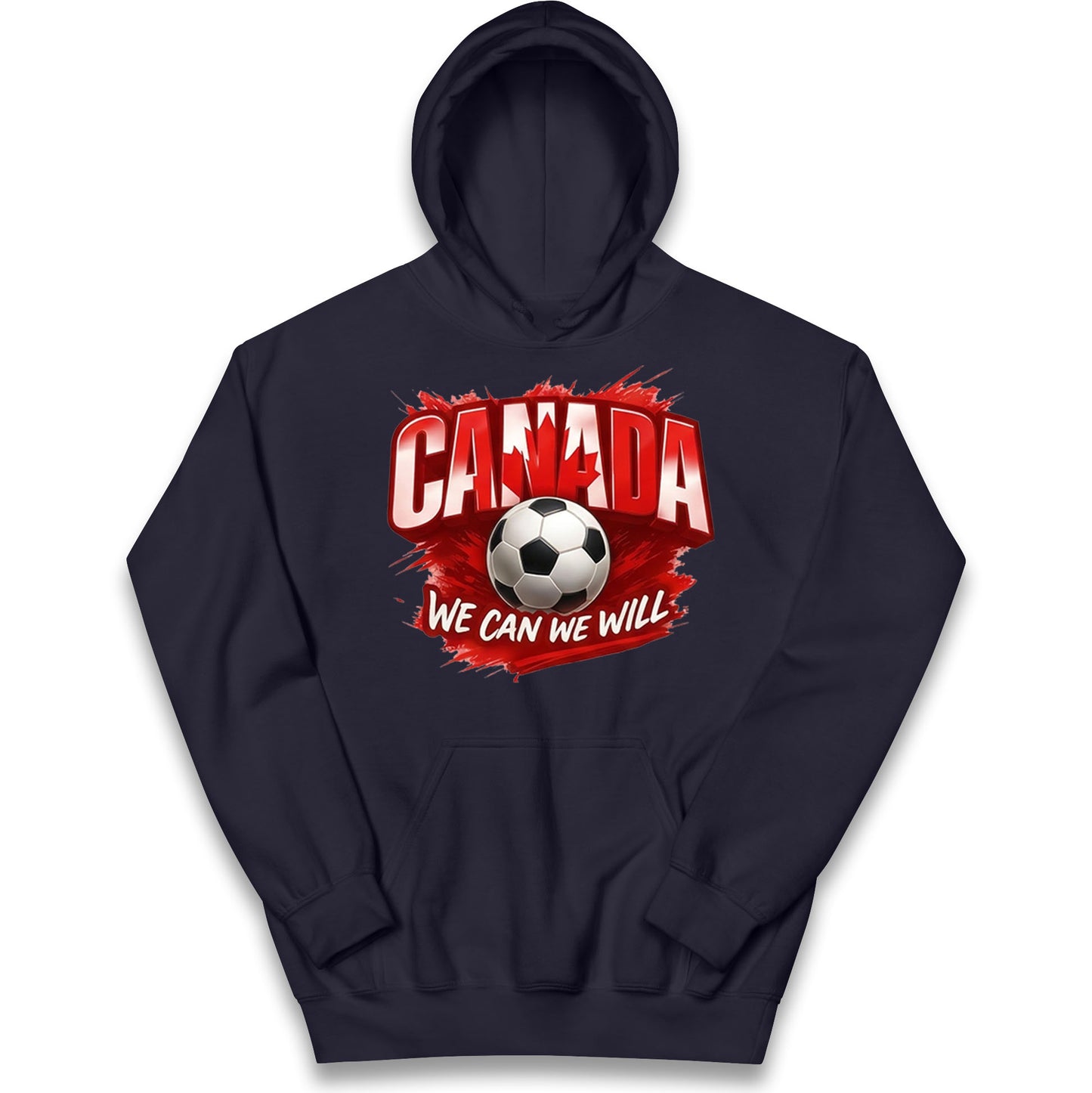 Canada Retro World Cup Kids Hoodie