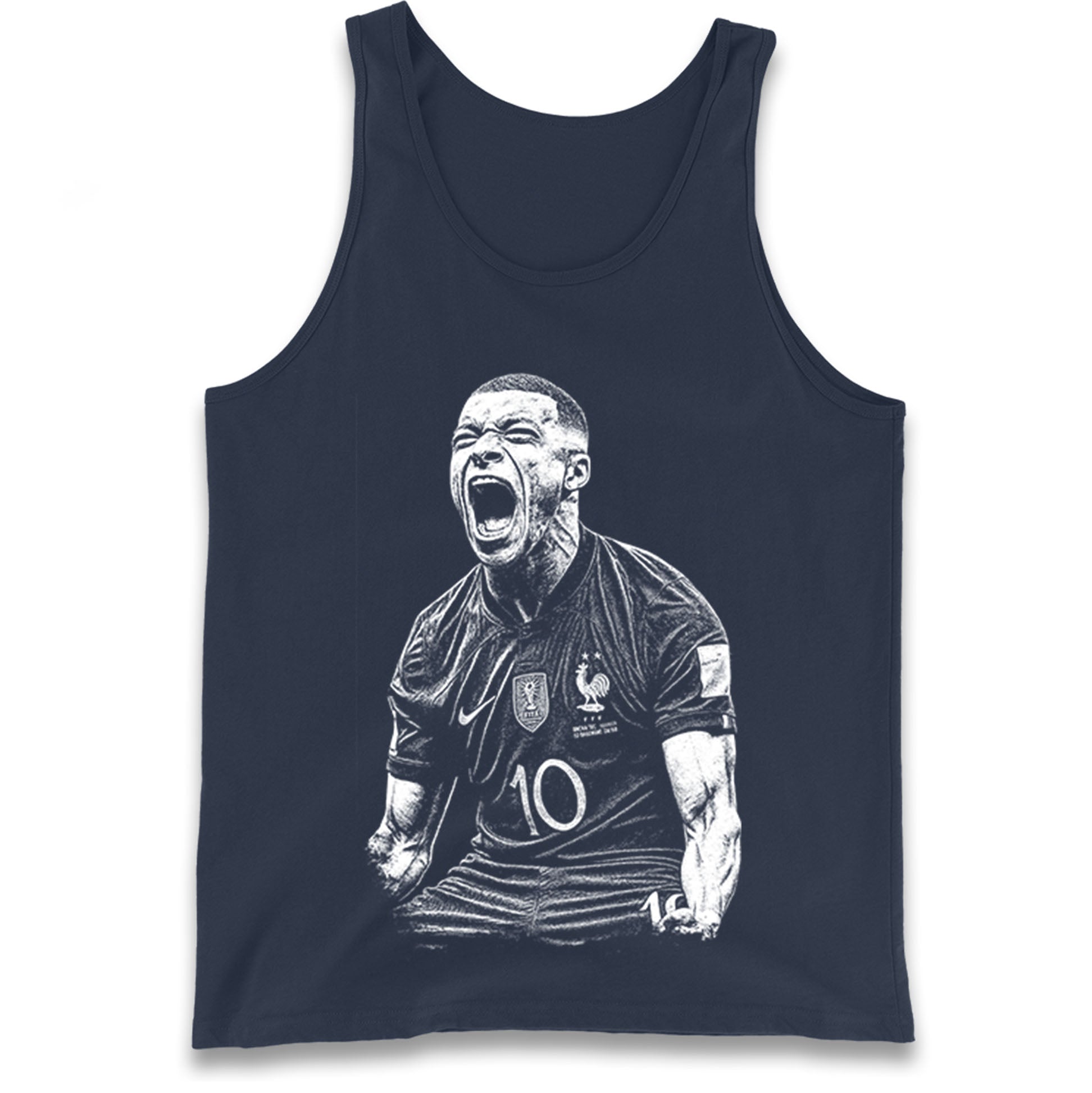  Kylian Footballer Tank Top