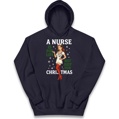 Nurse Christmas Kids Hoodie