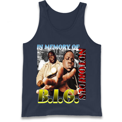 In memory of Notorious B.I.G. Tank Top
