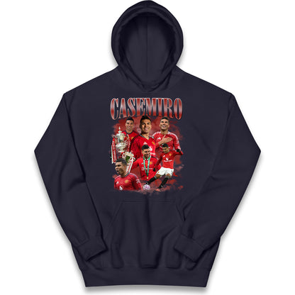 Casemiro Manchester United Kids Hoodie