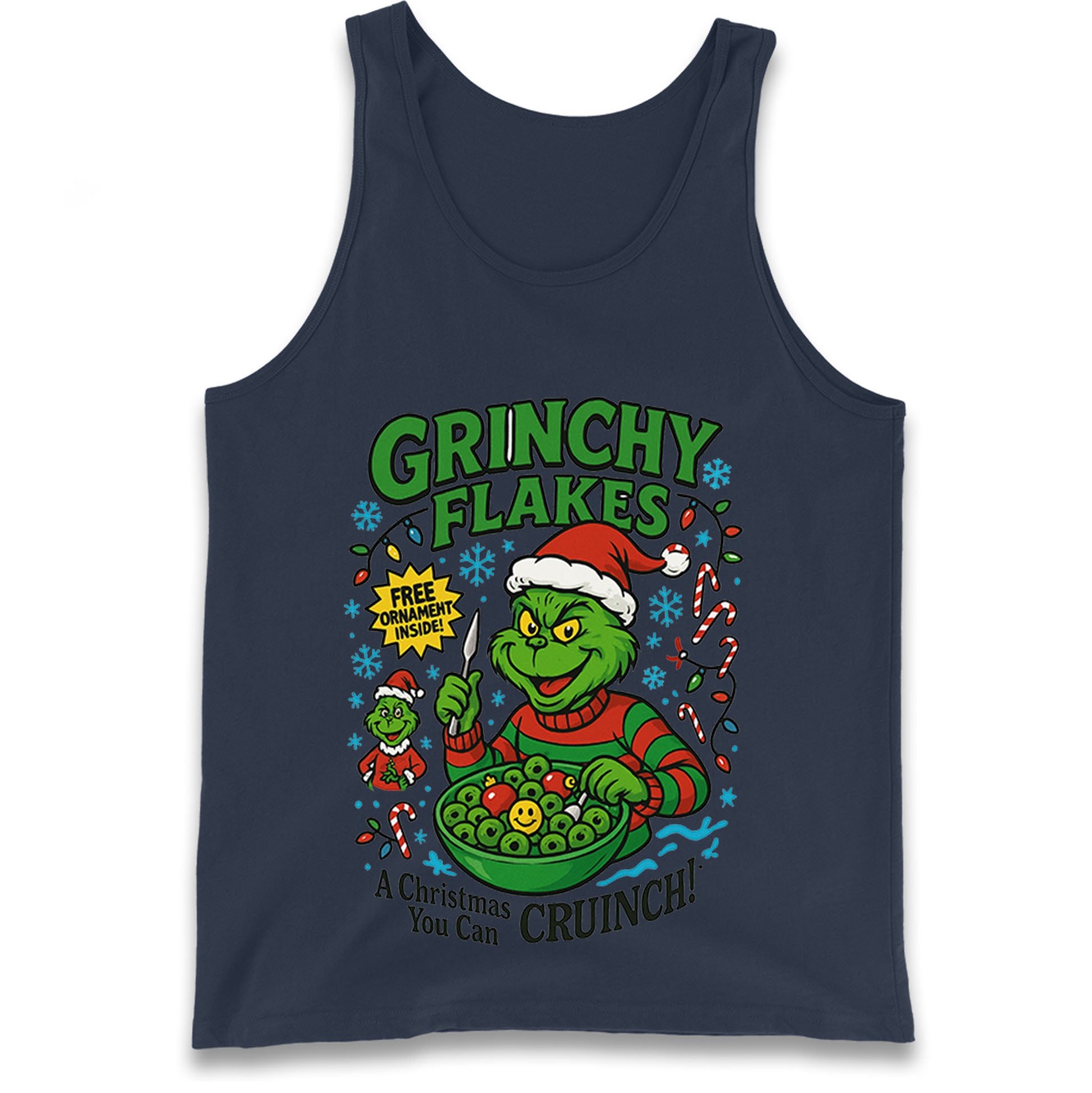 Grinch Christmas Tank Top