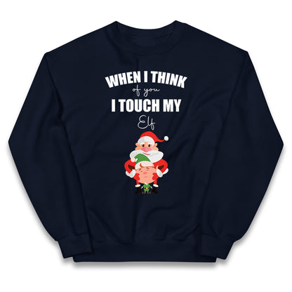 Santa Elf Christmas Kids Jumper