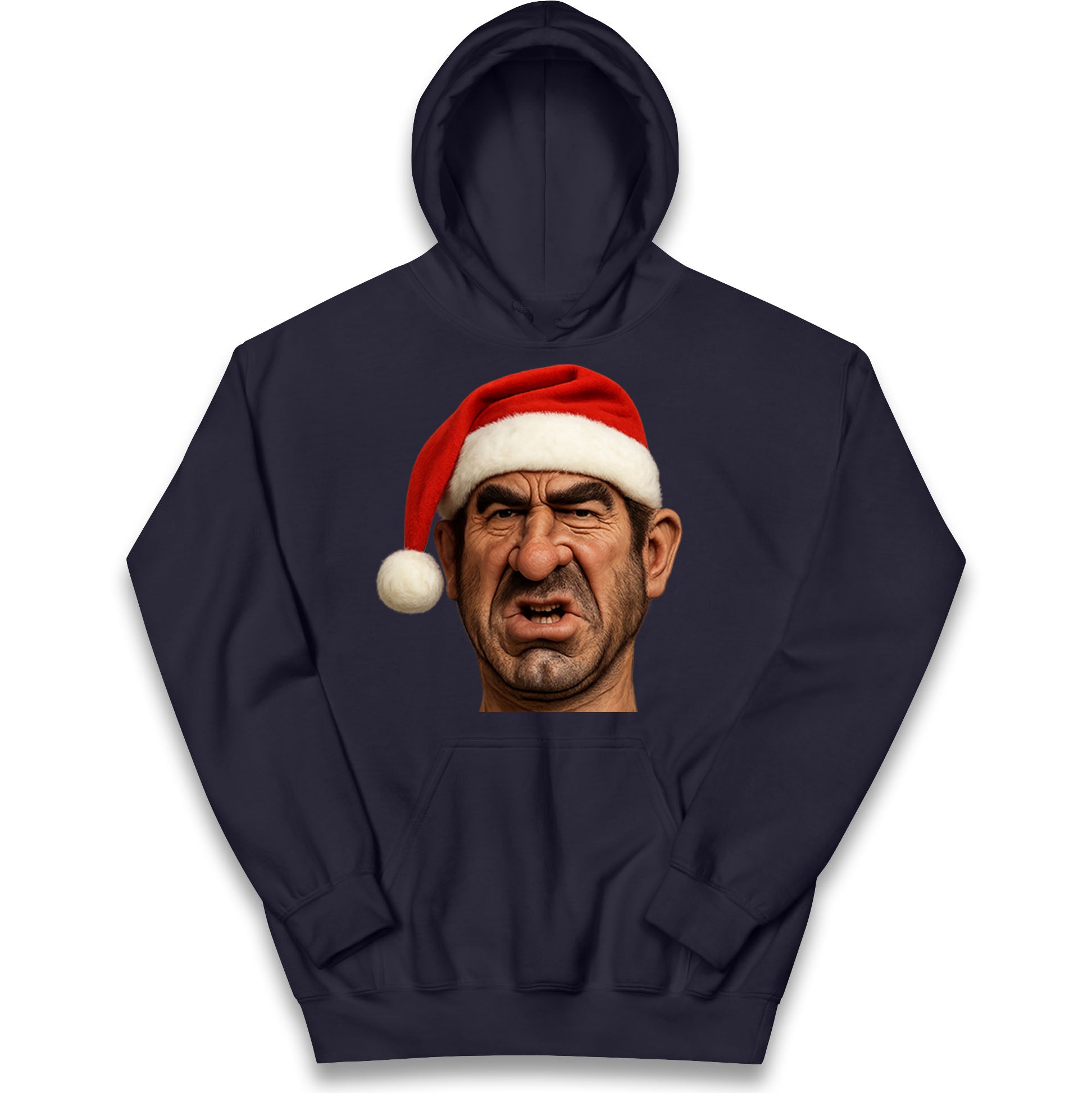 Eric Cantona Xmas Kids Hoodie