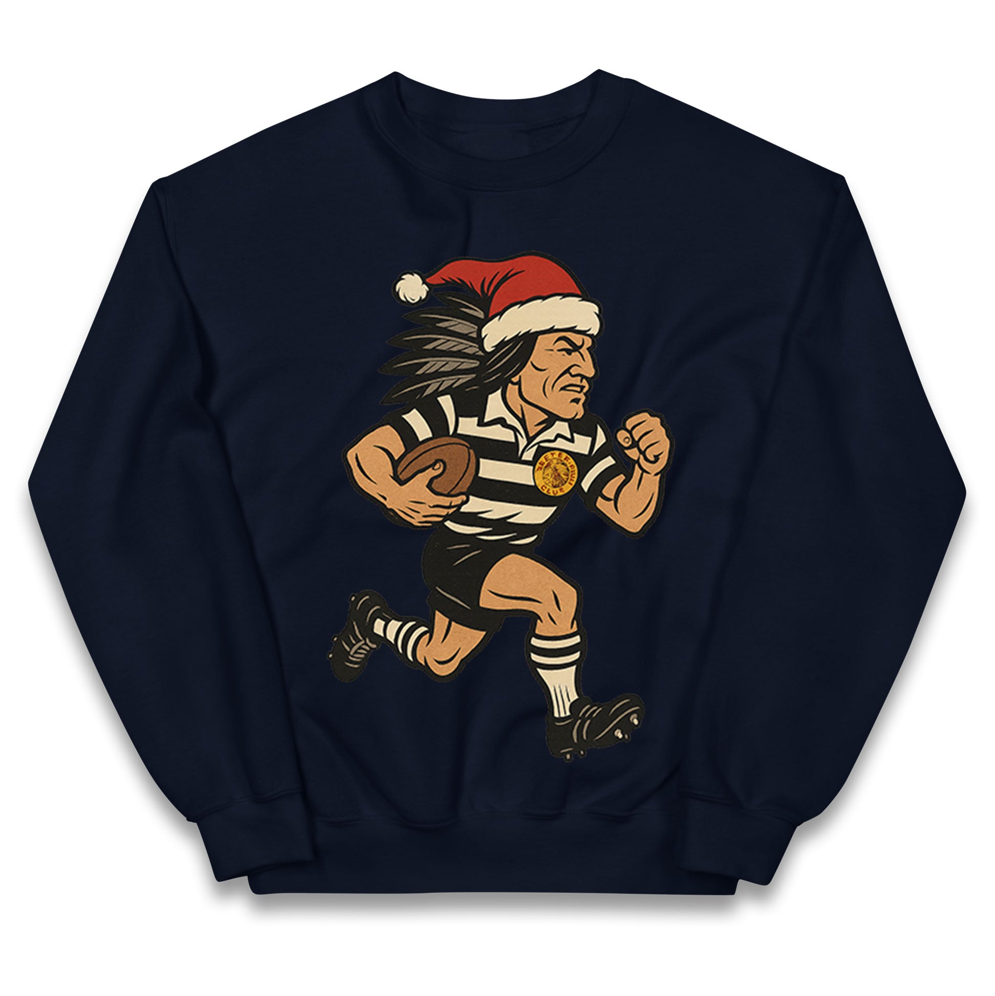 Newcastle Falcons Christmas Kids Jumper 