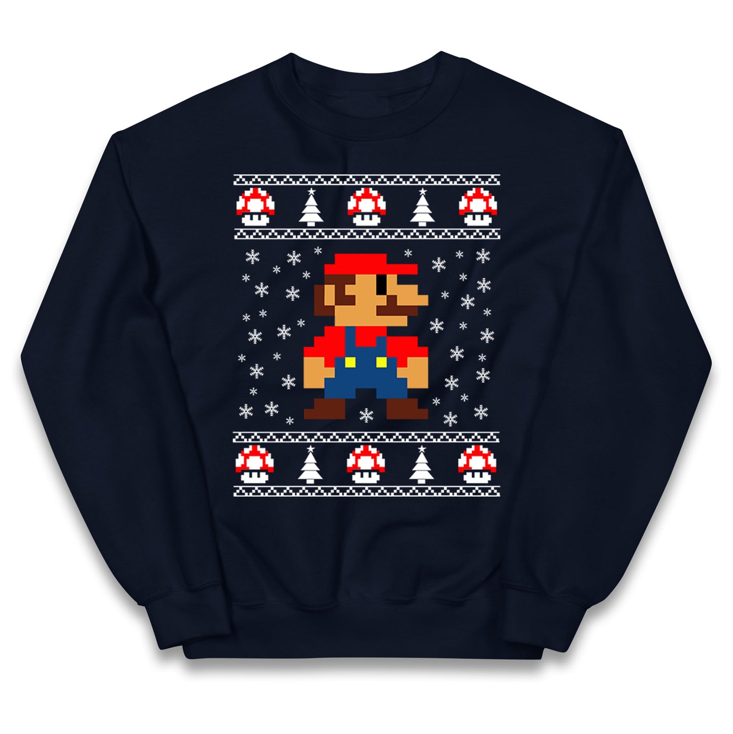 super mario christmas jumper