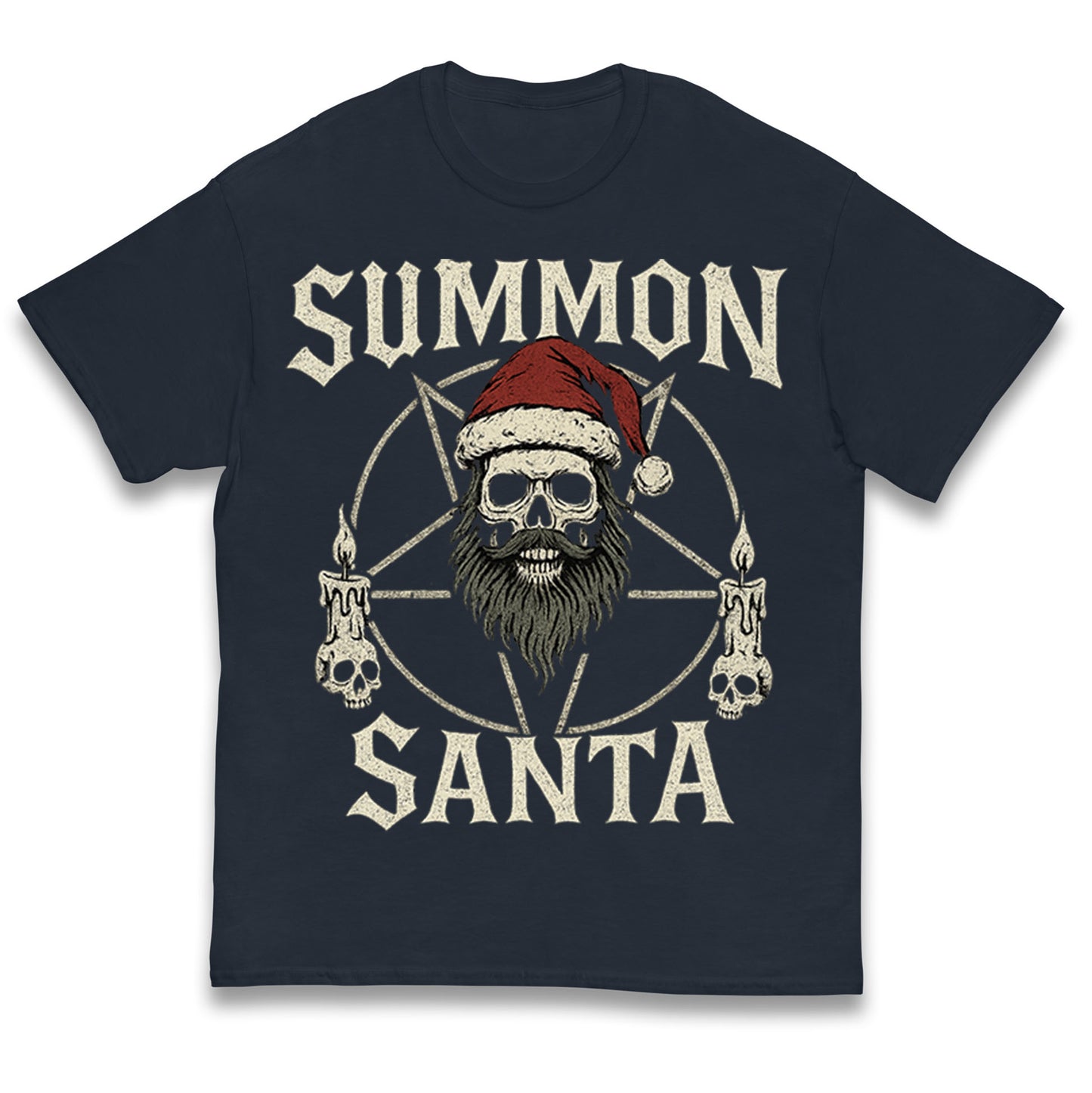 Goth Christmas Kids T Shirt