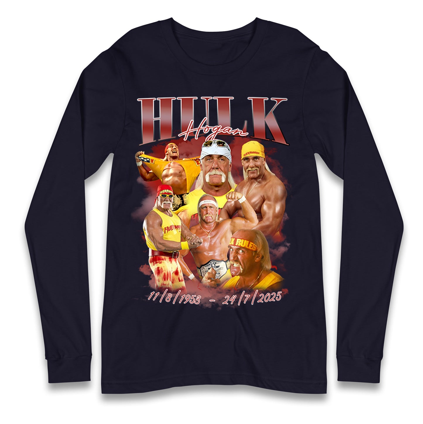Hulk Hogan Bootleg Longsleeve T Shirt