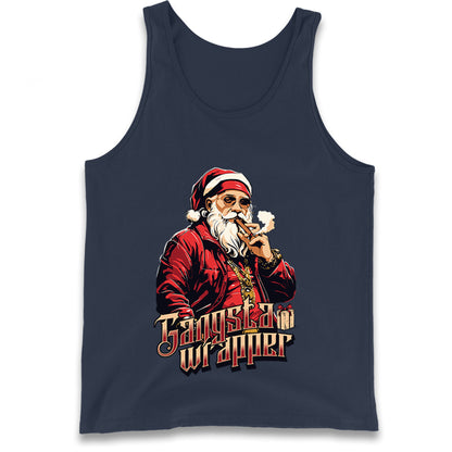 Santa Claus Gangster Tank Top