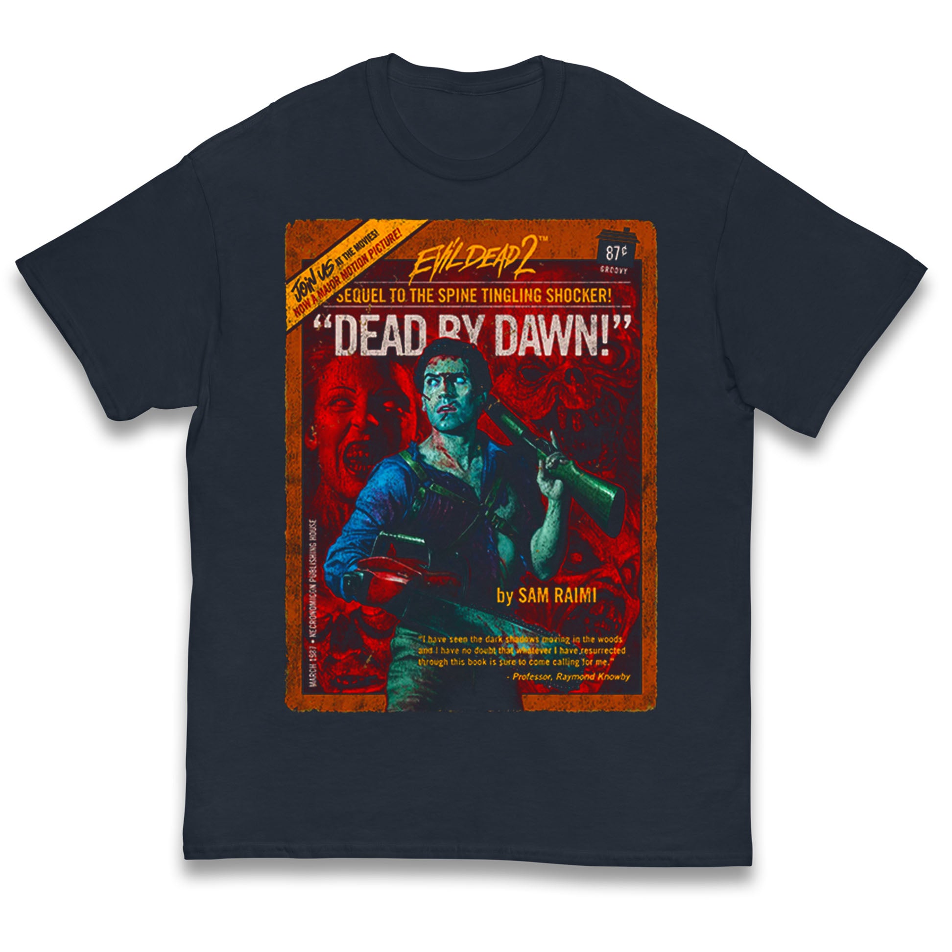 Evil Dead 2 Dead By Dawn Kids T Shirt