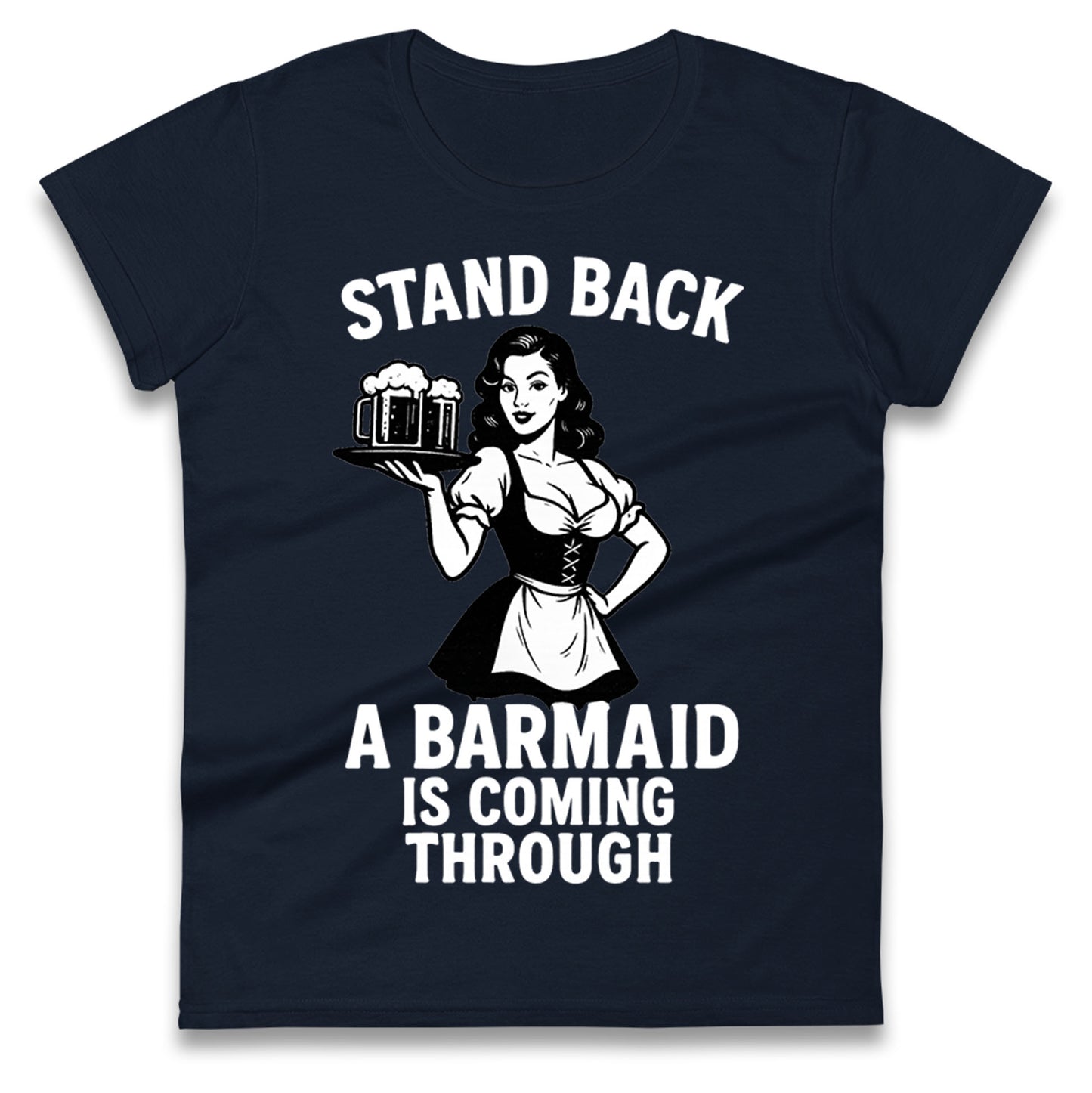 Barmaid Ladies T Shirt 