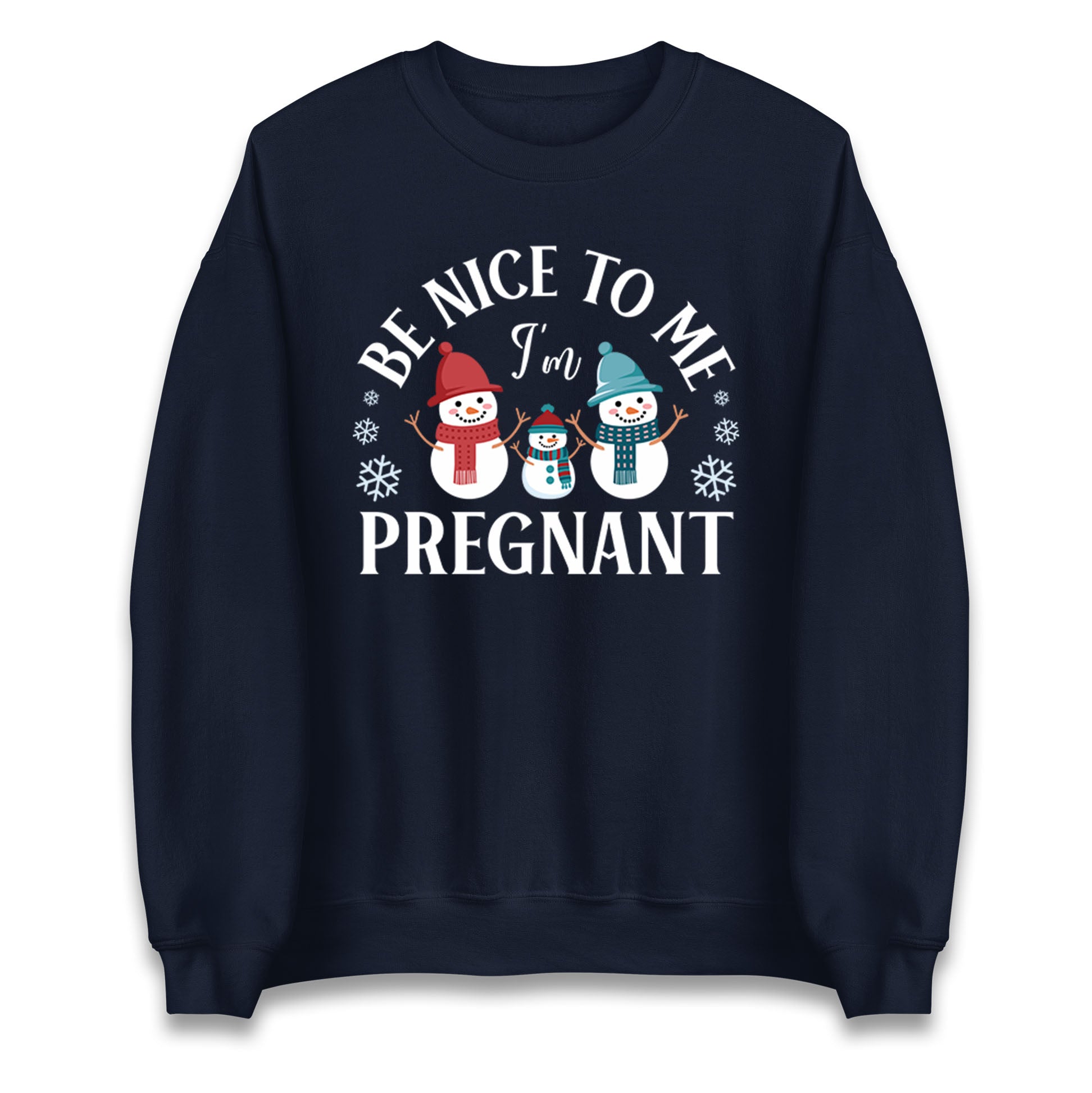Pregnant At Christmas Jumper