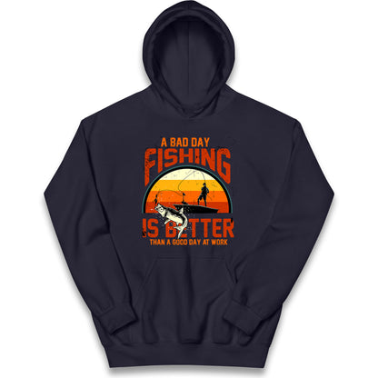 I love fishing Kids Hoodie