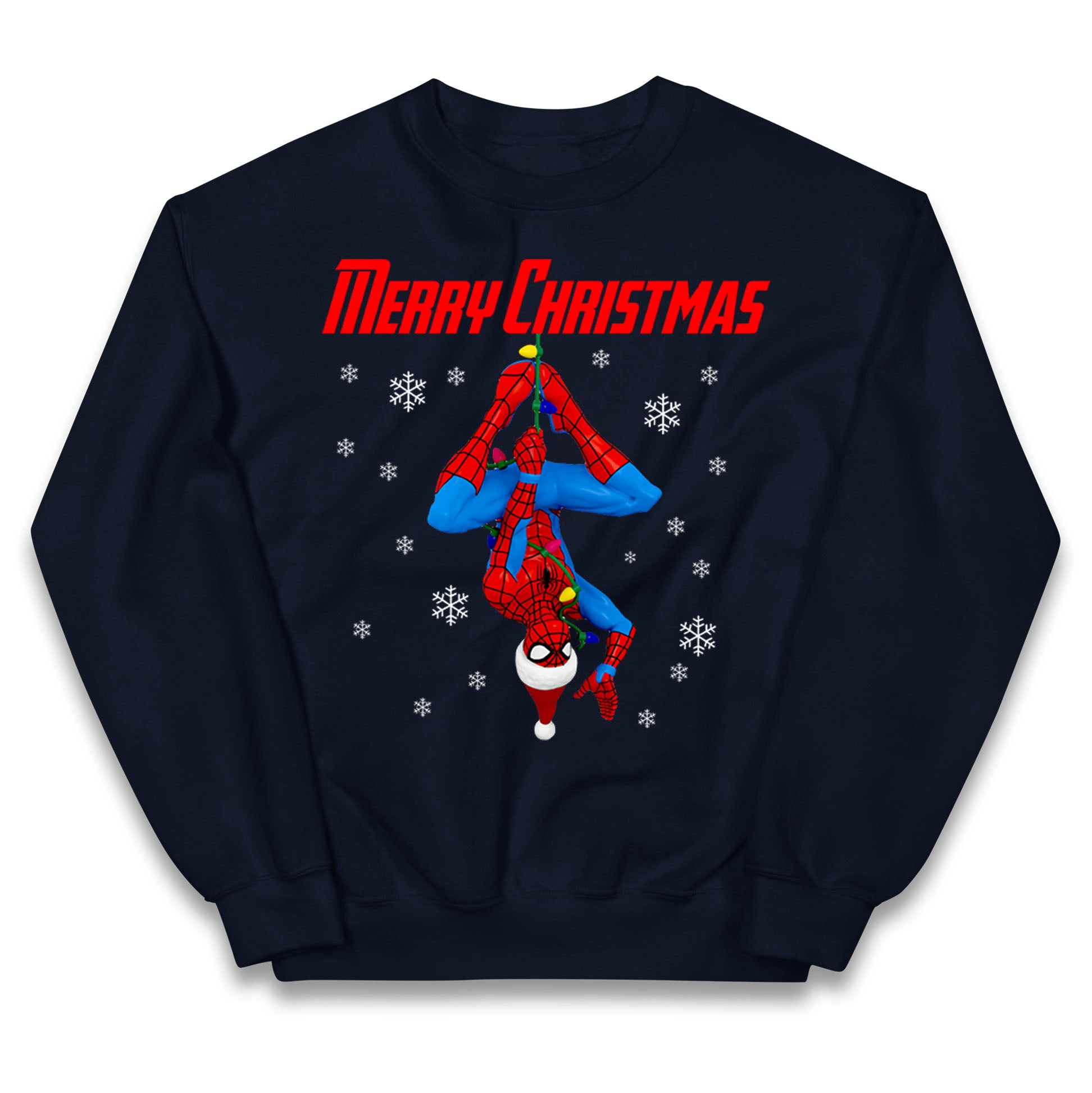 spider man christmas jumper
