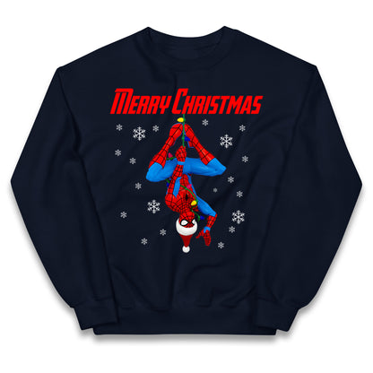 spider man christmas jumper