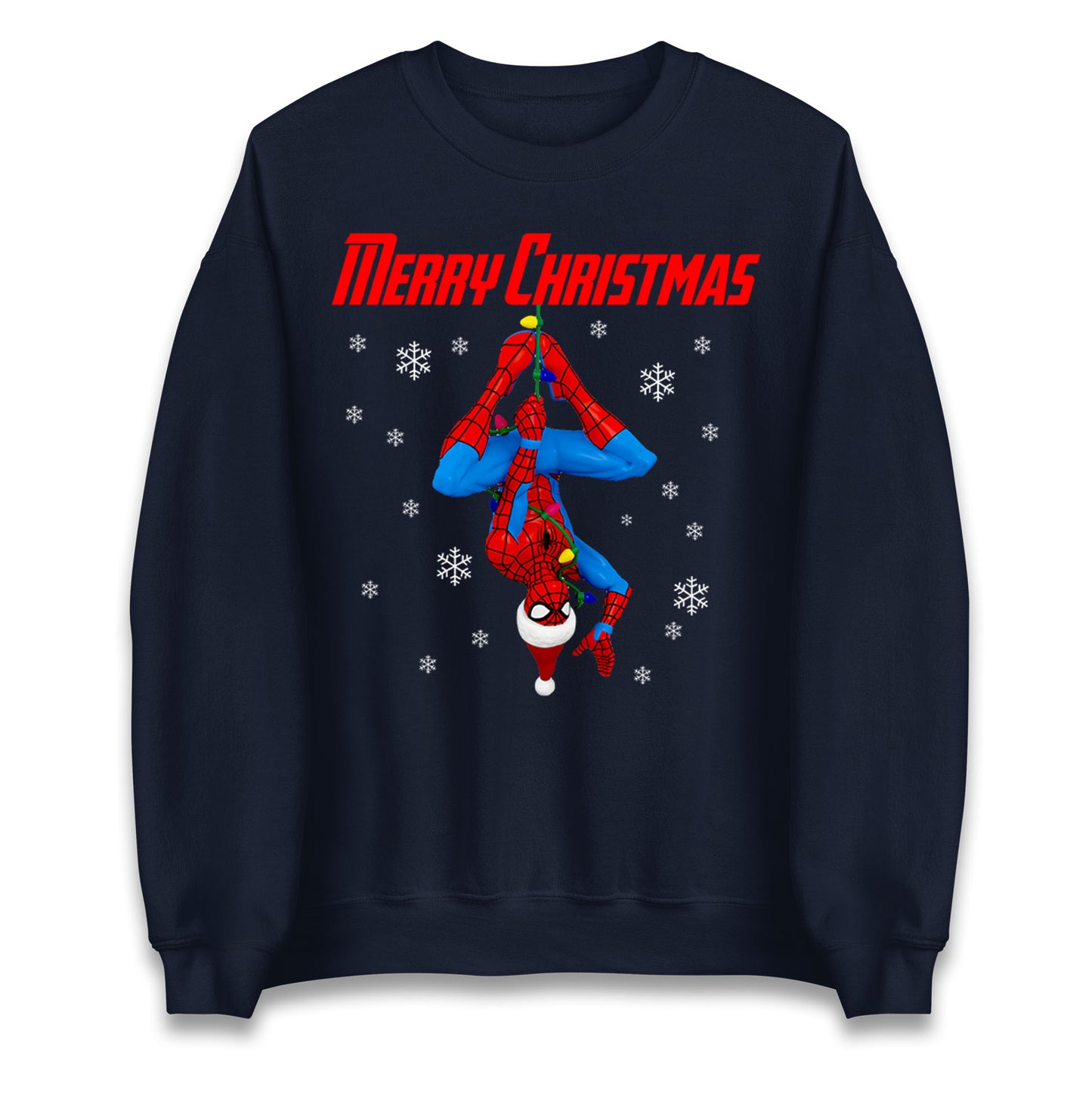 spider man christmas sweatshirt