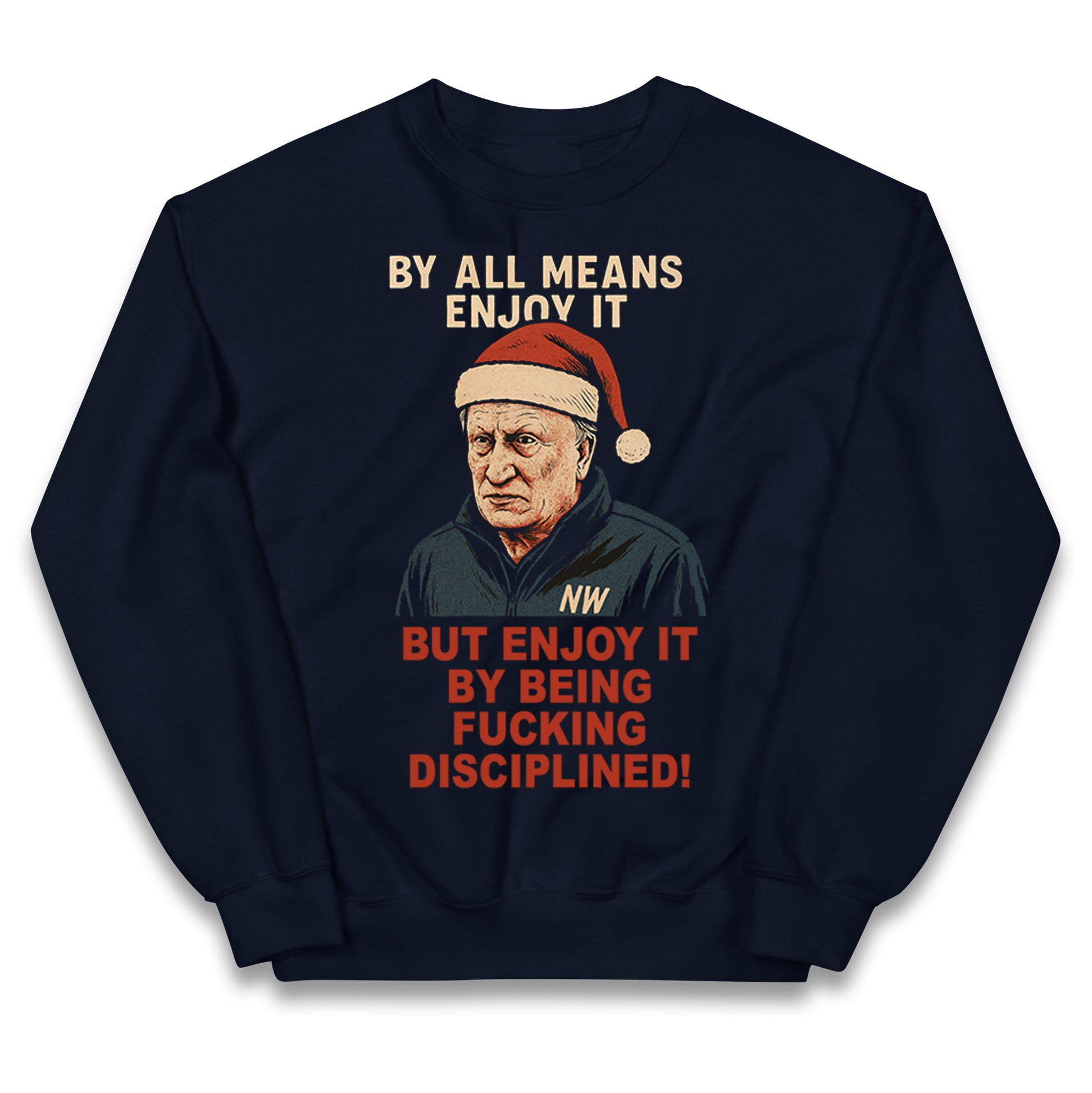 Neil Warnock Christmas Kids Jumper 