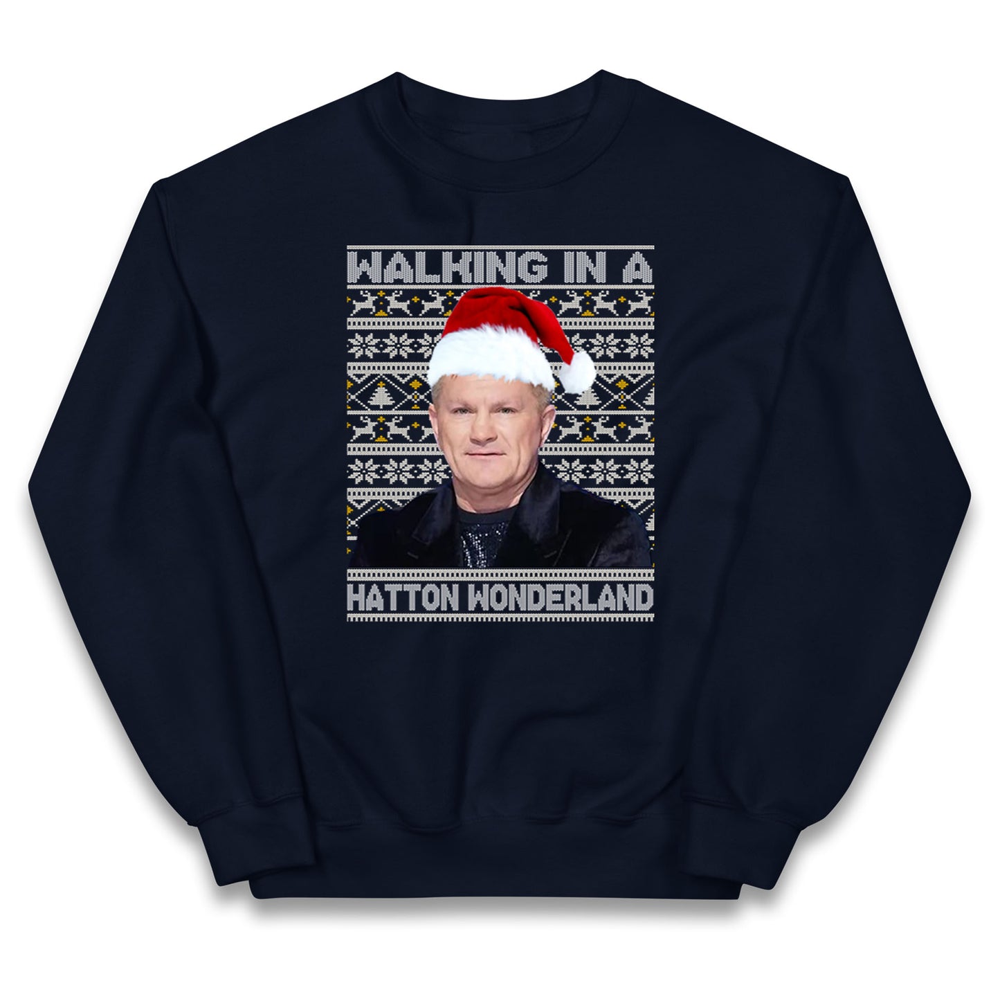 Ricky Hatton Christmas Kids Jumper